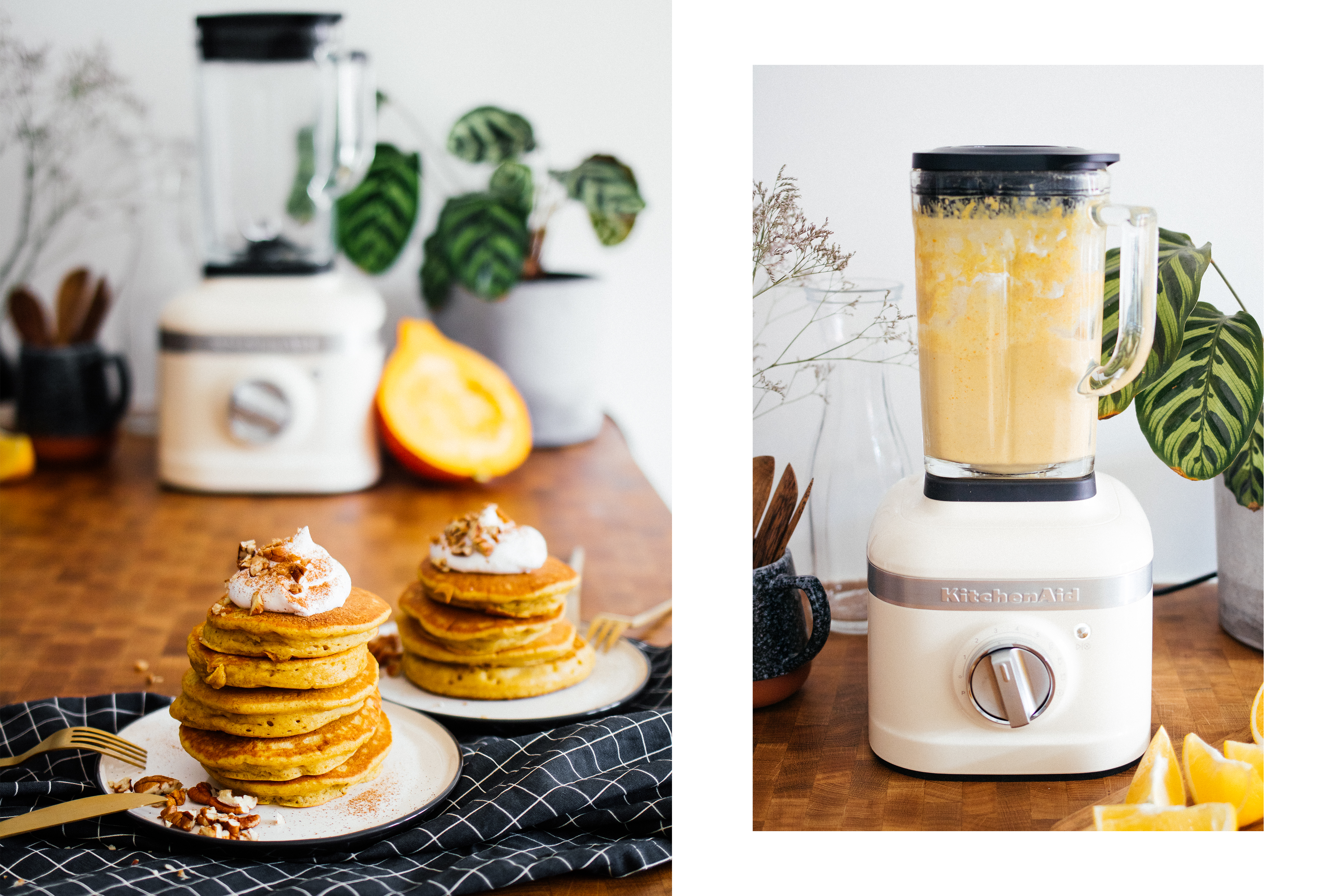R579 Vegan Pumpkin Spice Pancakes