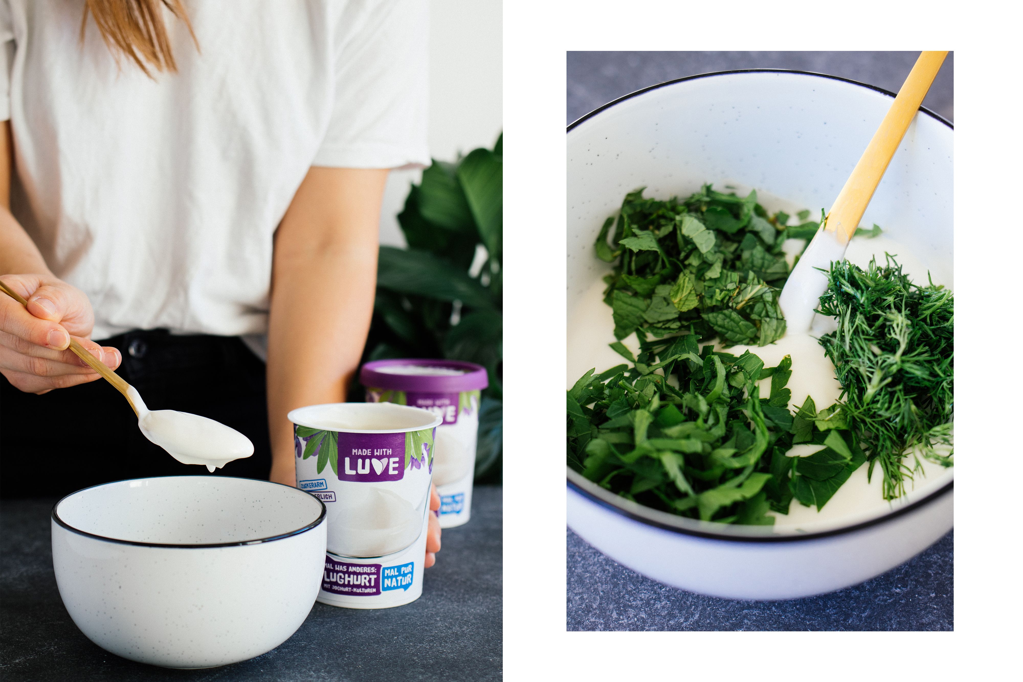 R477 Vegane Türkische Pizza mit Kräutersauce