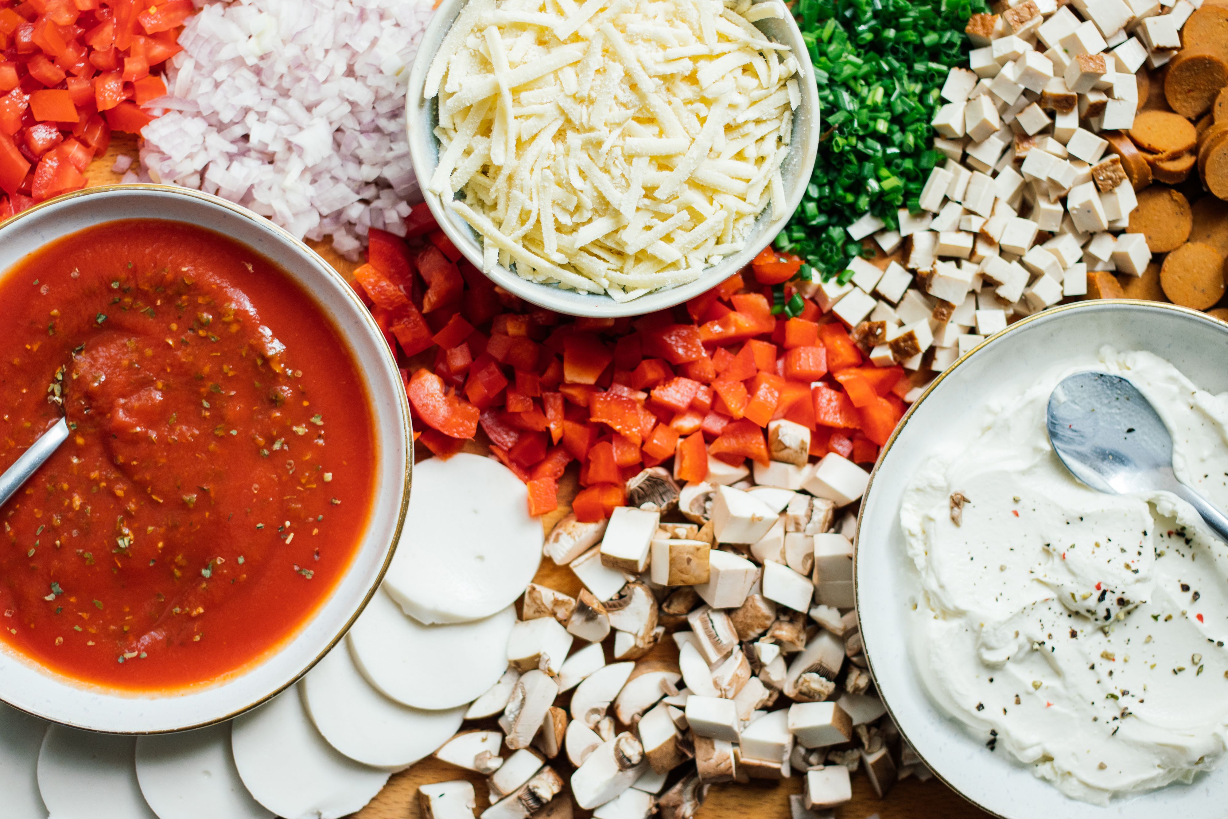 R581 Vegan French Bread Pizza