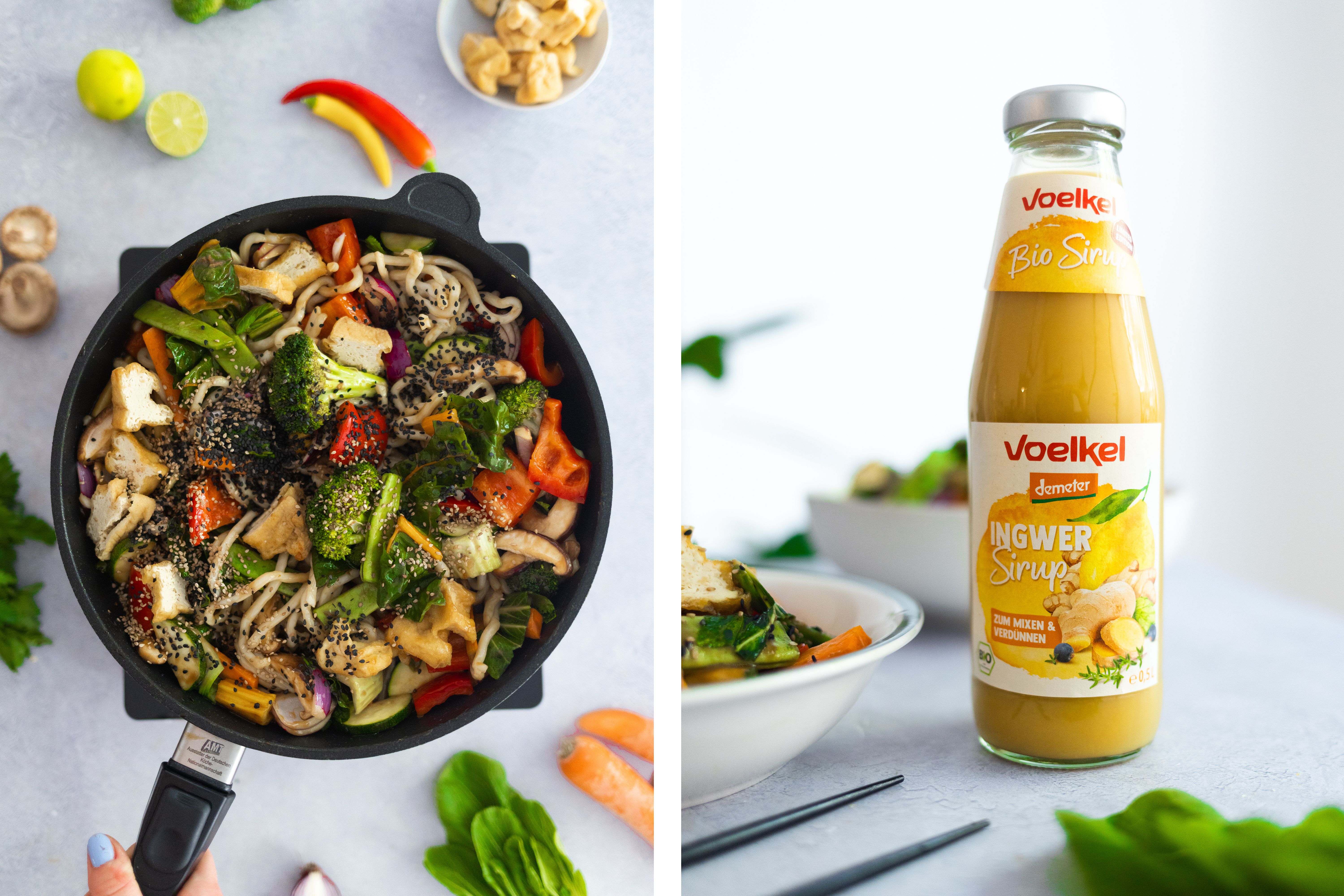 R766 Quick One Pot Udon Noodles