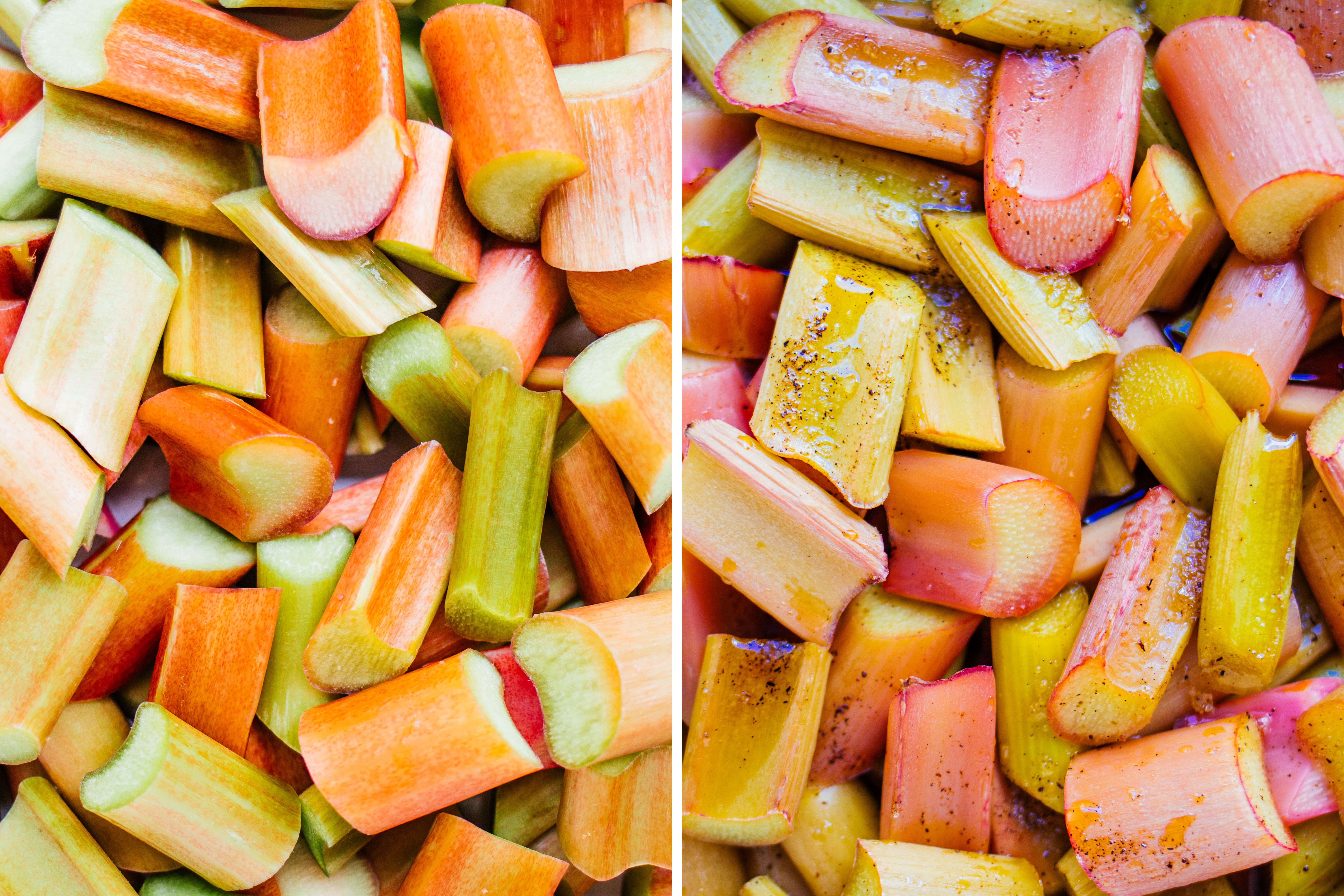 R624 Vegane Buchweizen Galette mit Rhabarber 