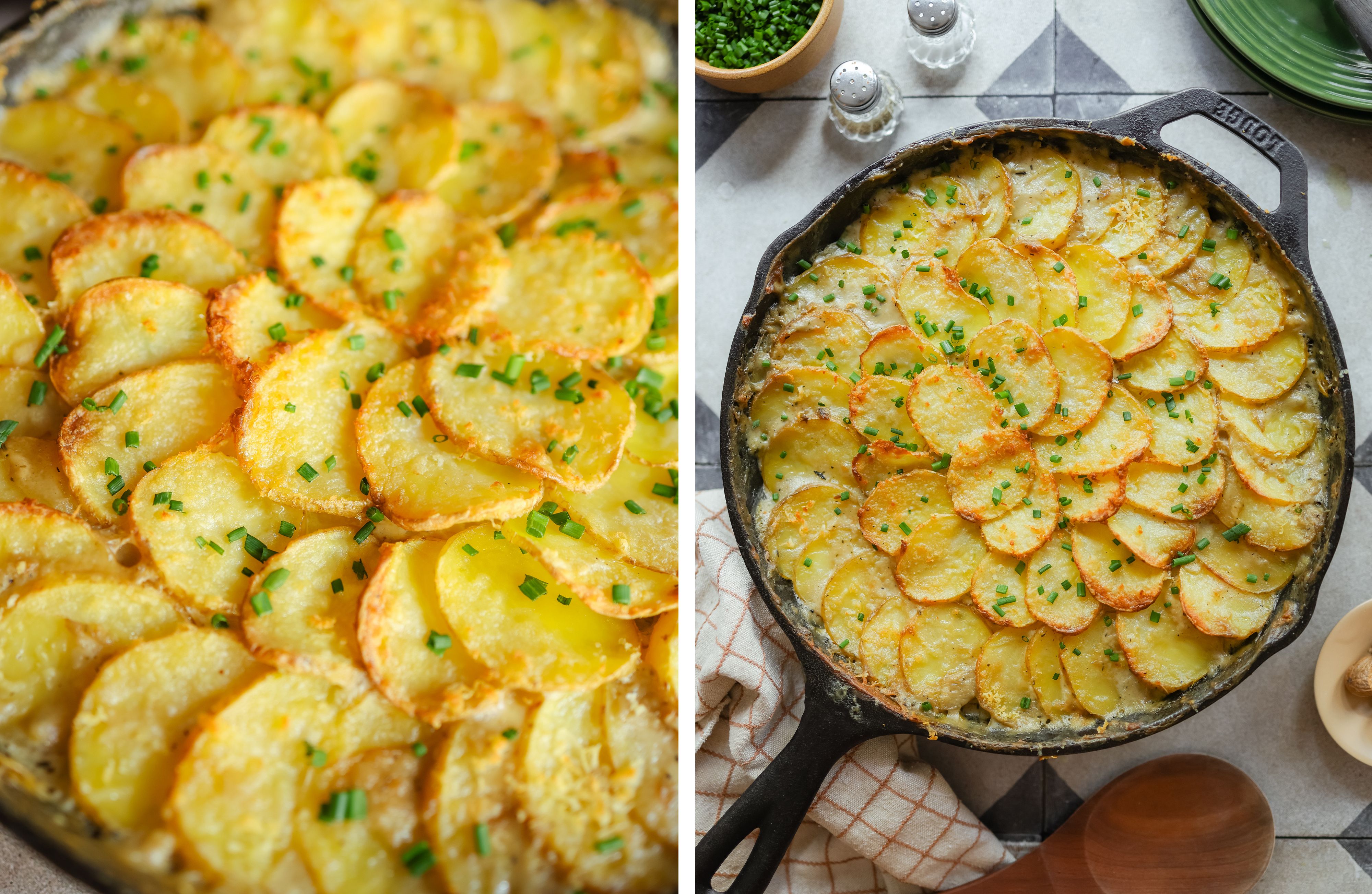 R1000 Vegan Potato and Leek Bake