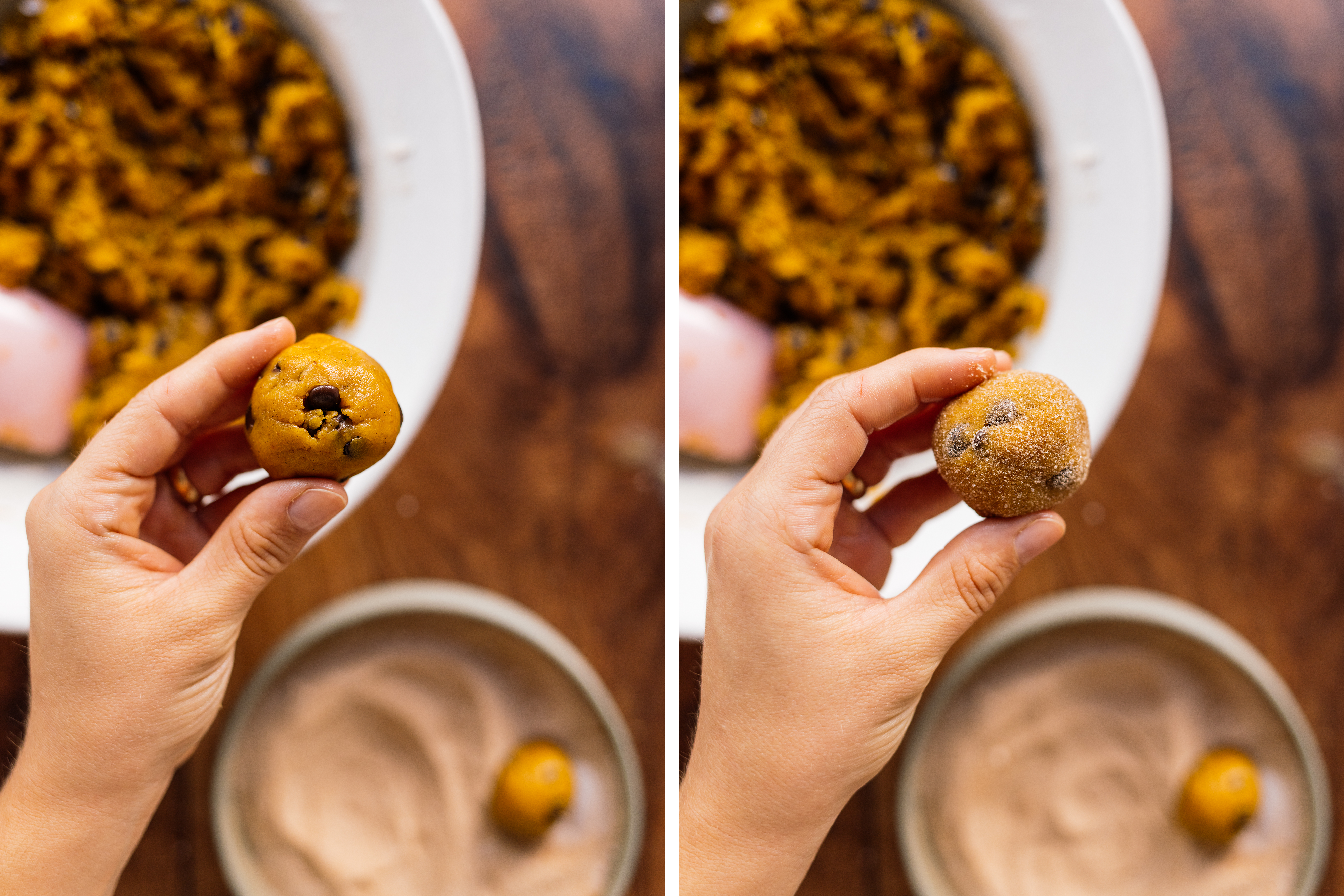 R210 Vegane Snickerdoodles mit Kürbis
