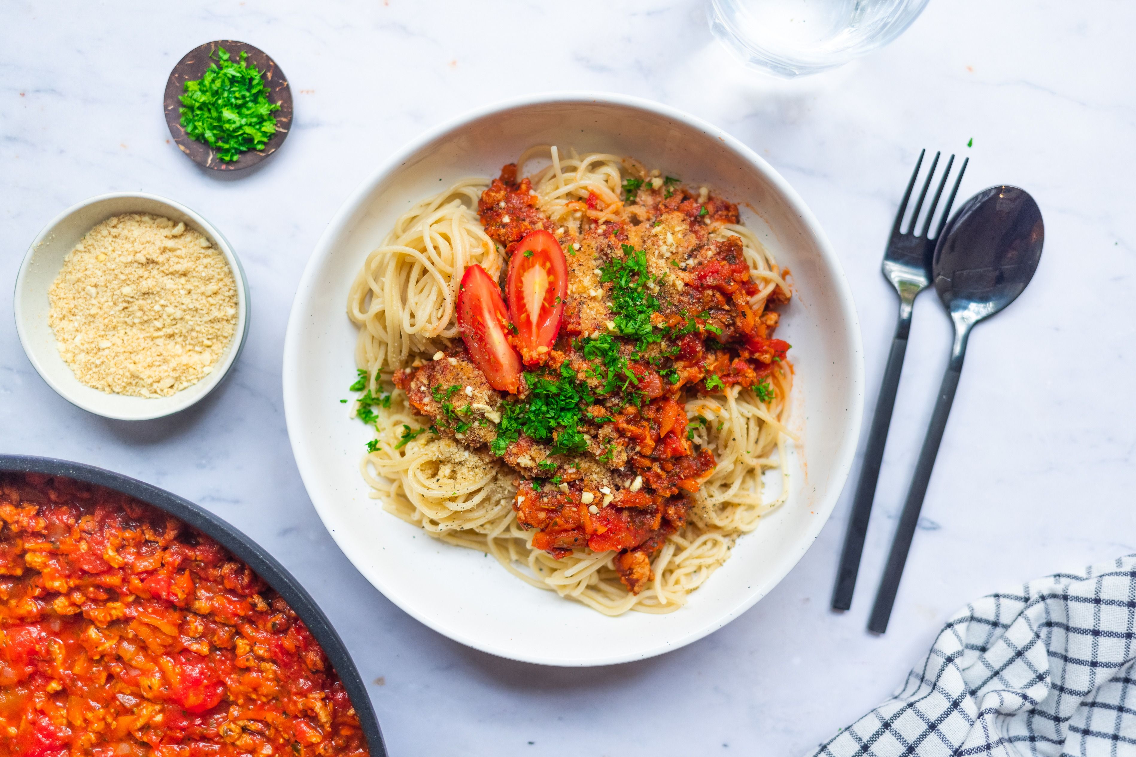 Vegane Spaghetti Bolognese