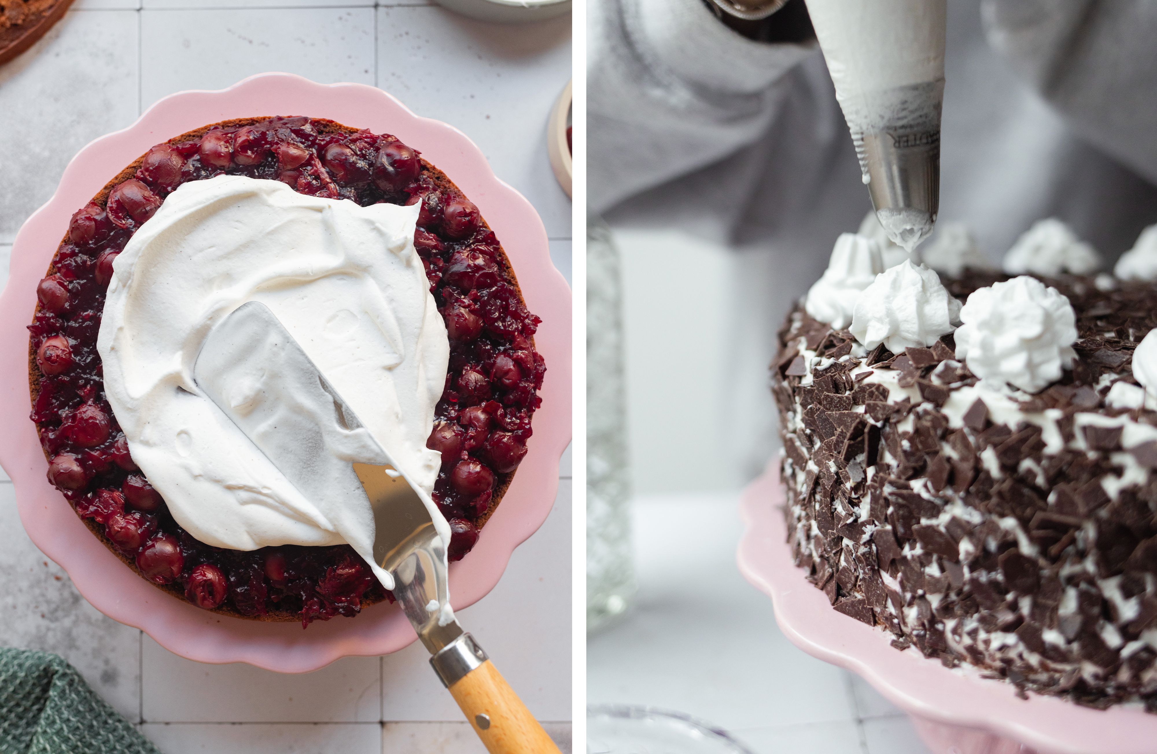 R518 Vegane Schwarzwälder Kirschtorte