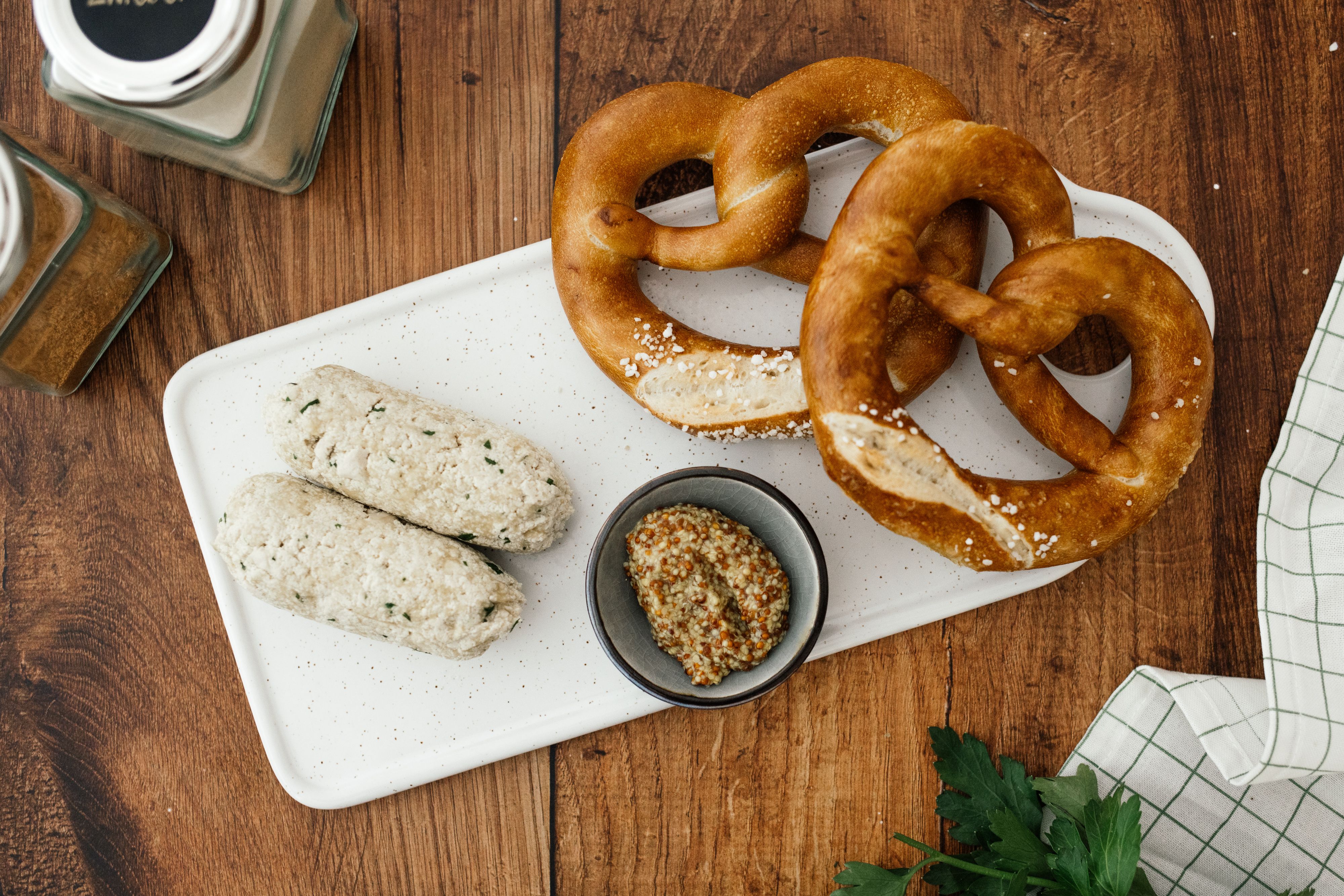 Vegane Weißwurst
