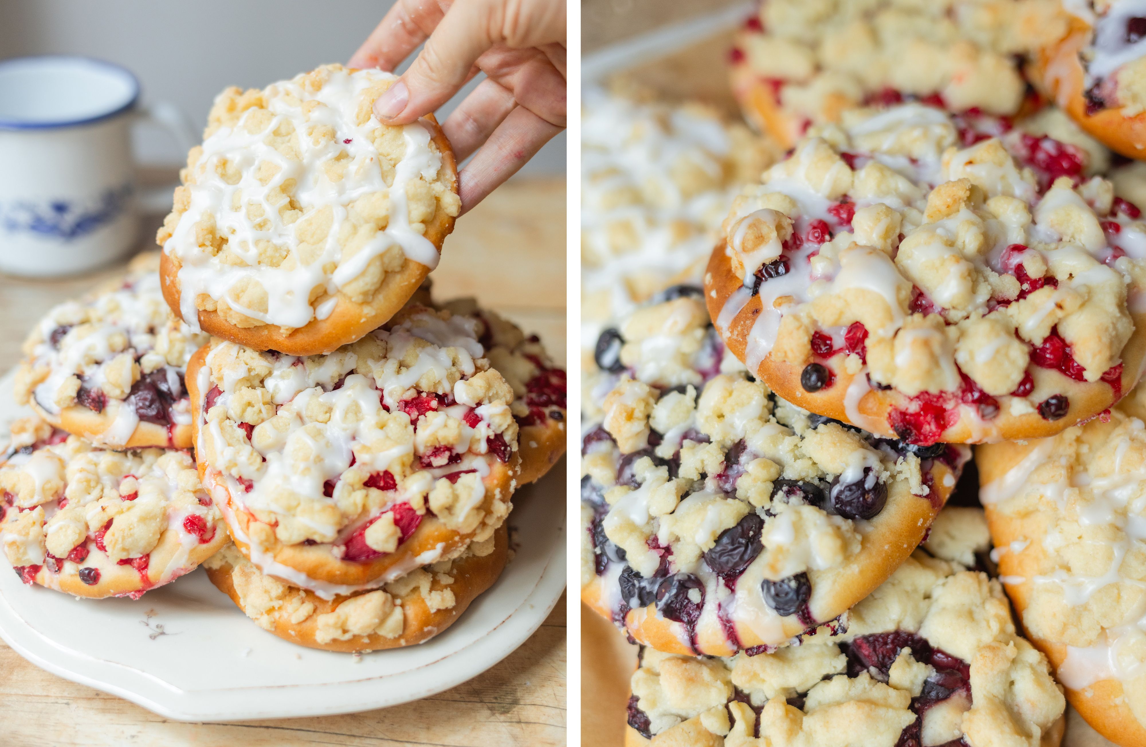 R419 Vegan Crumble Buns Just Like from the Bakery