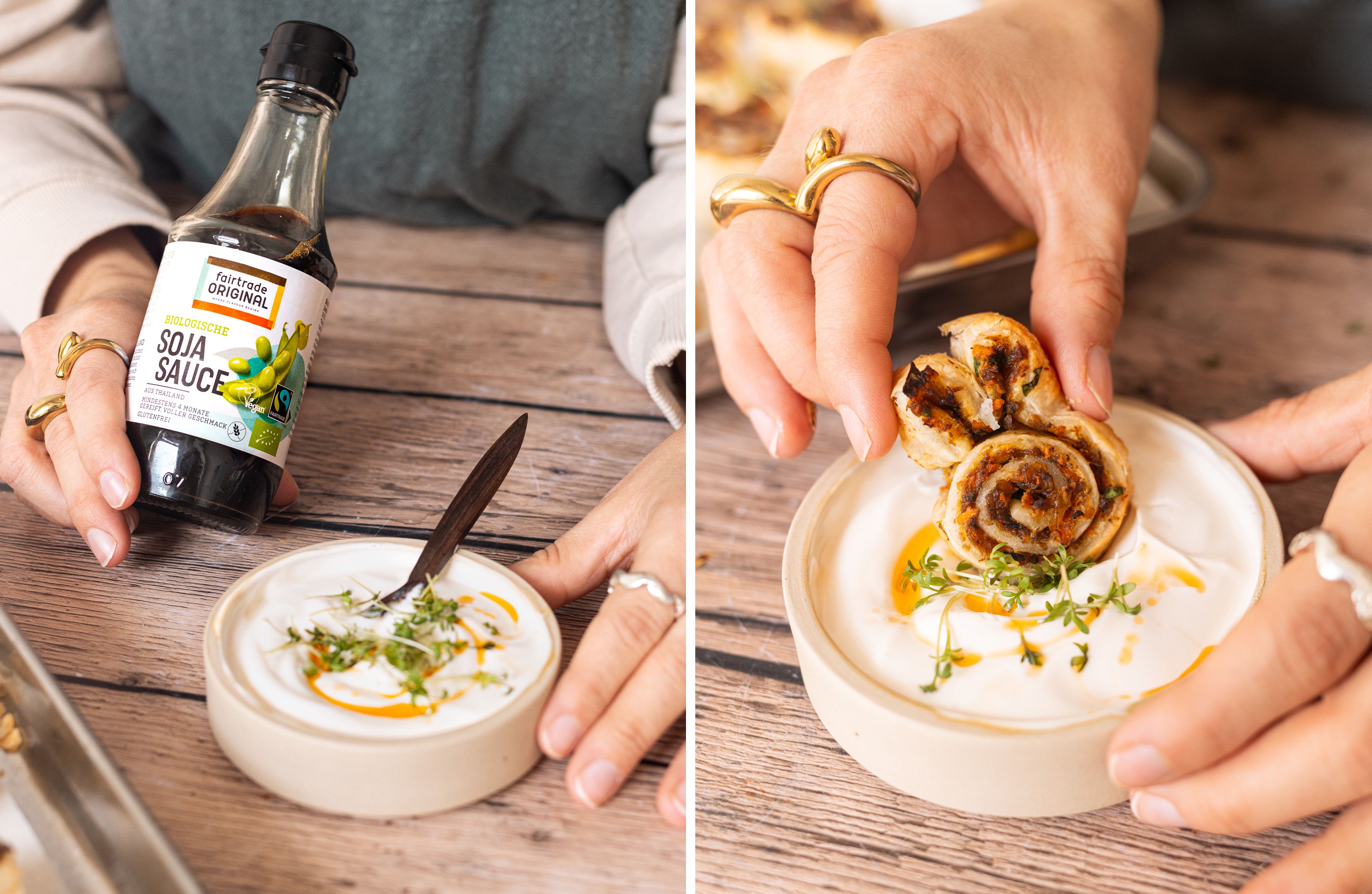 R1049 - Vegan puff pastry bunnies