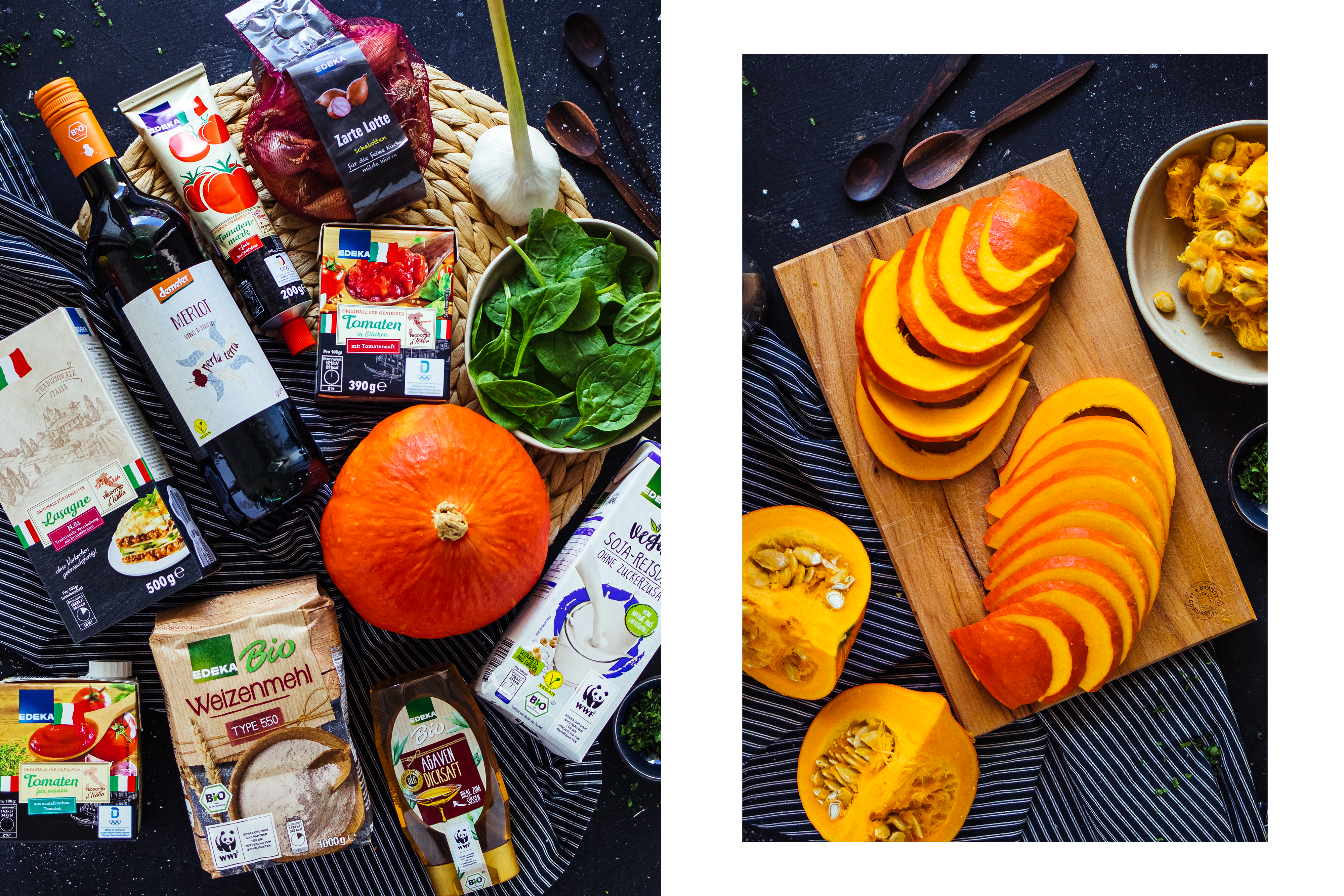 R550 Vegan Pumpkin Lasagna