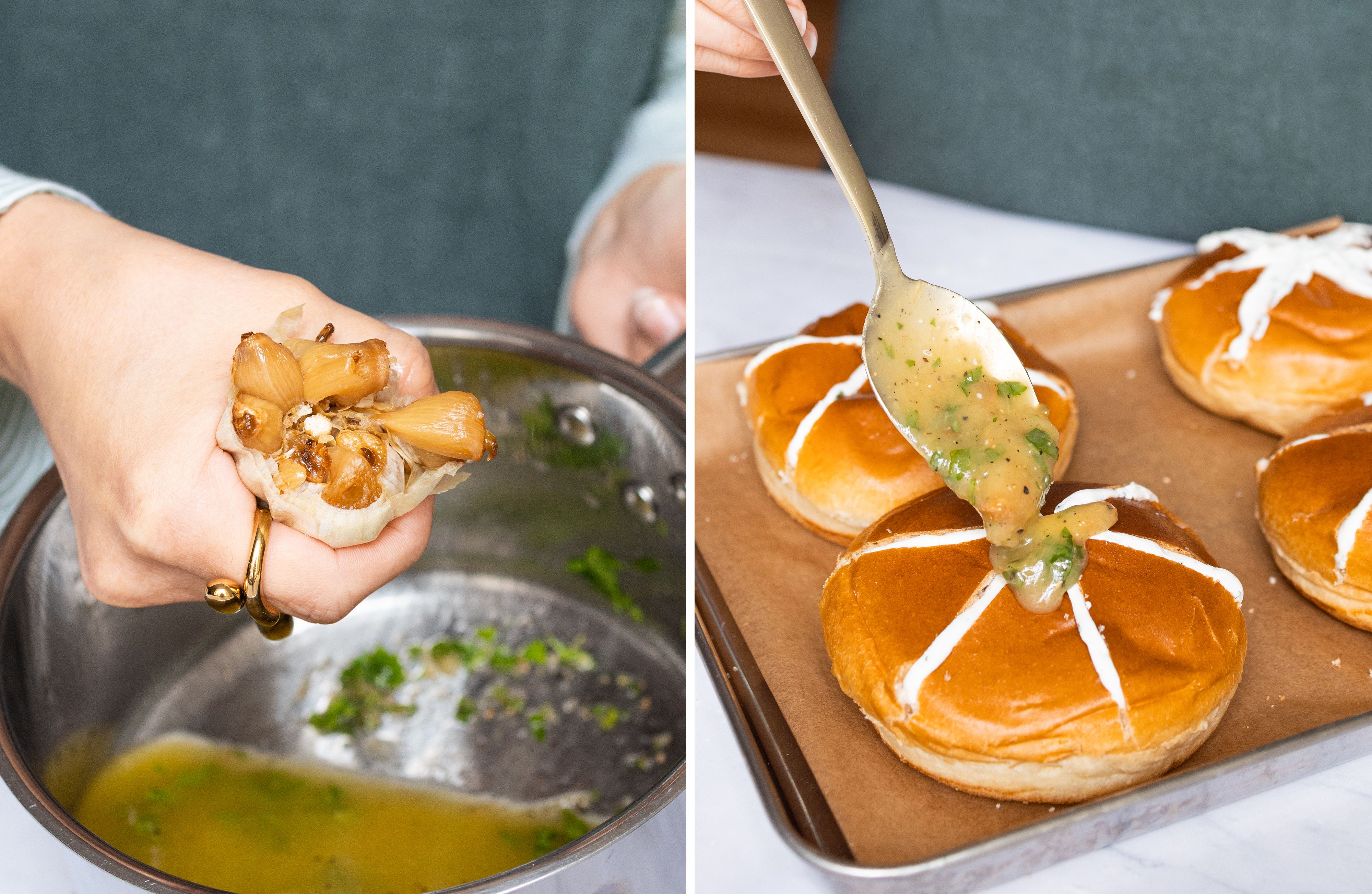  R1019 - Petrella - Gefüllte Frischkäse-Brötchen