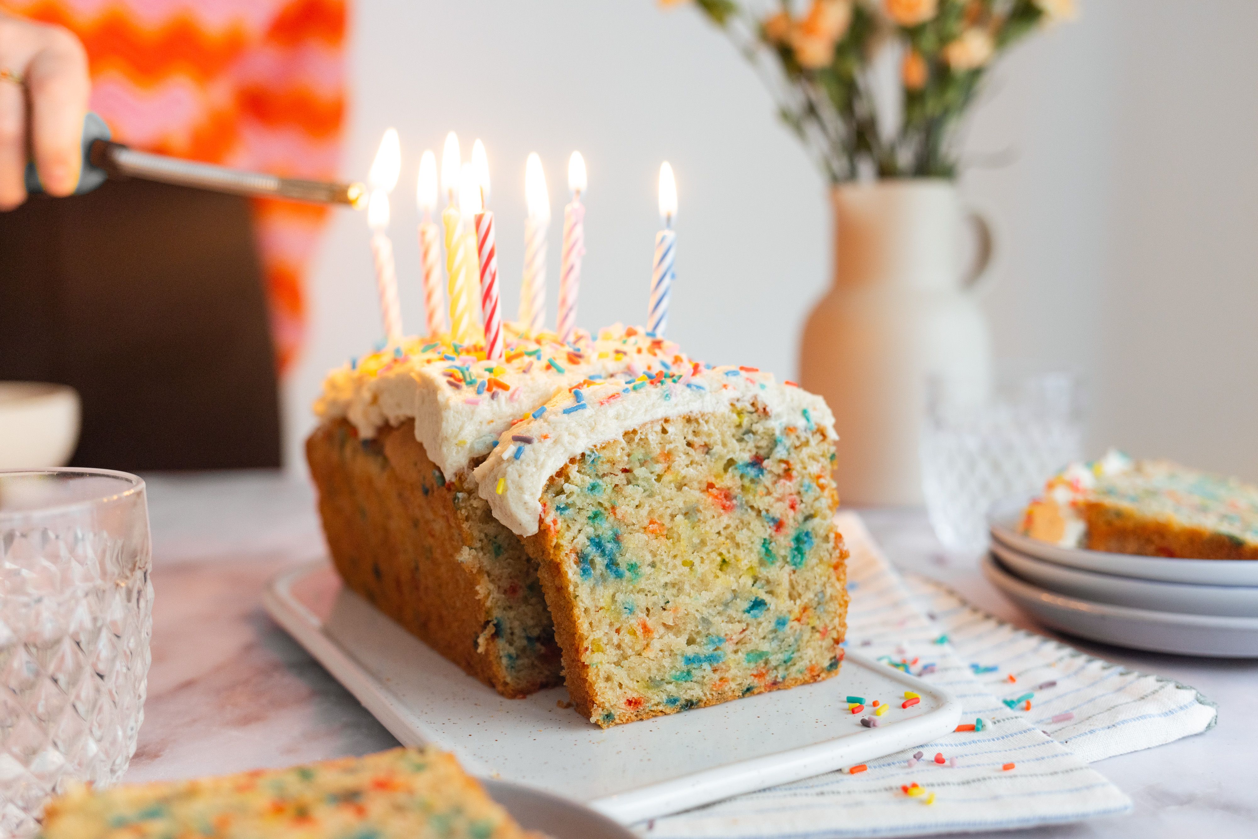 Vegan Funfetti Cake