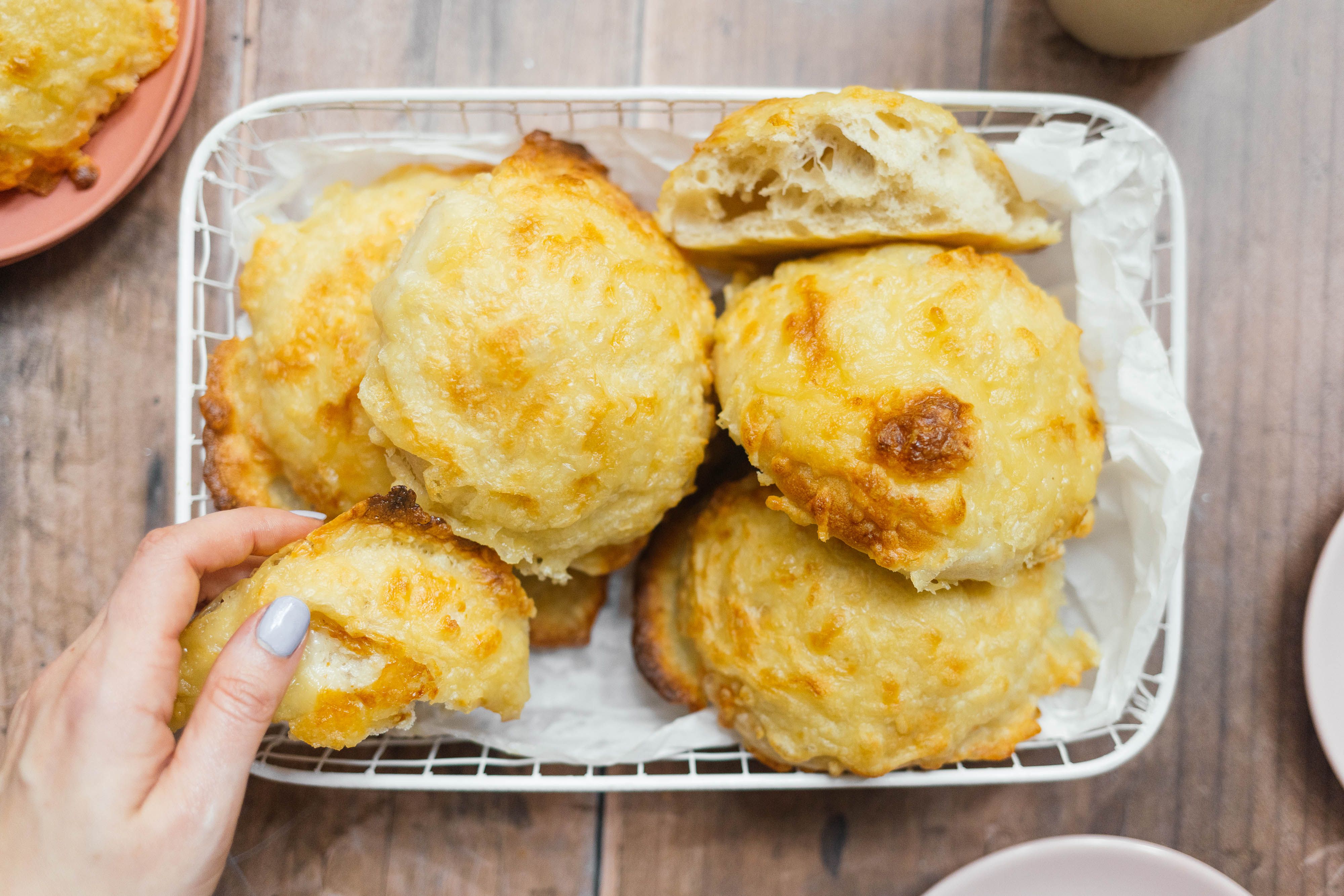 Vegane Käsebrötchen