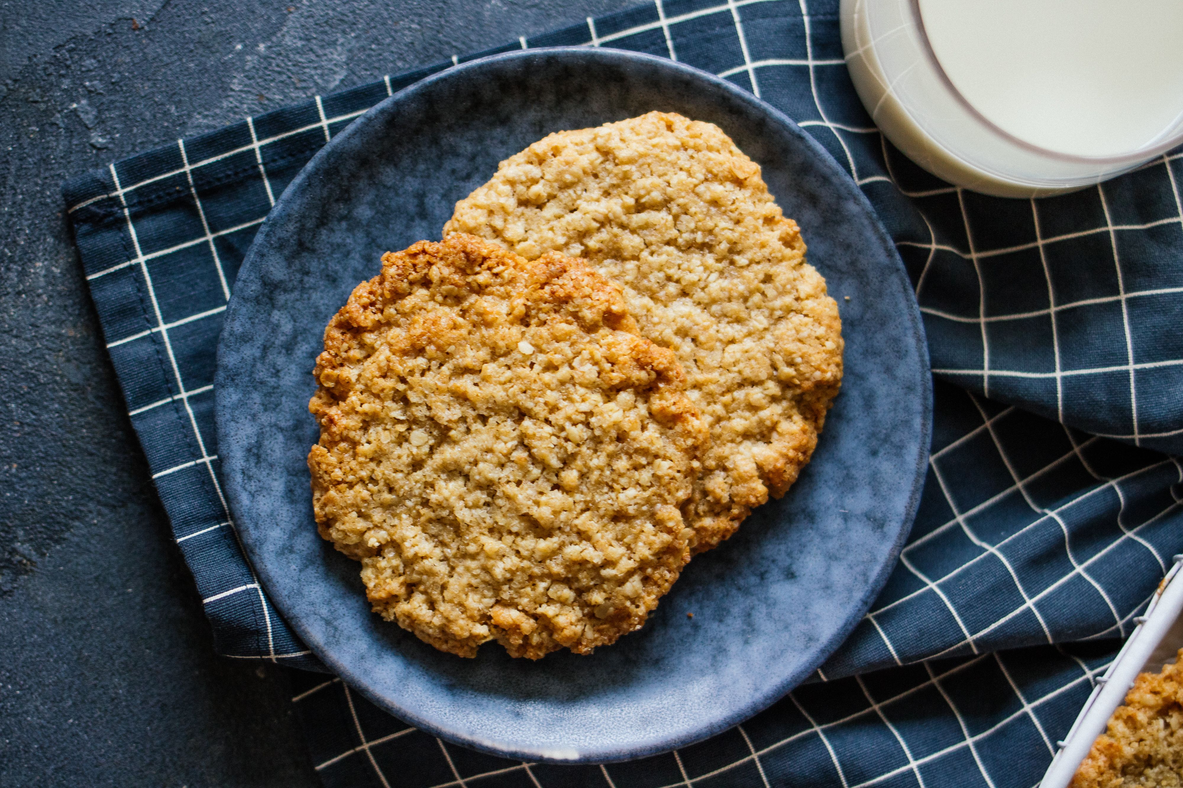 Vegan Swedish Oatmeal Cookies