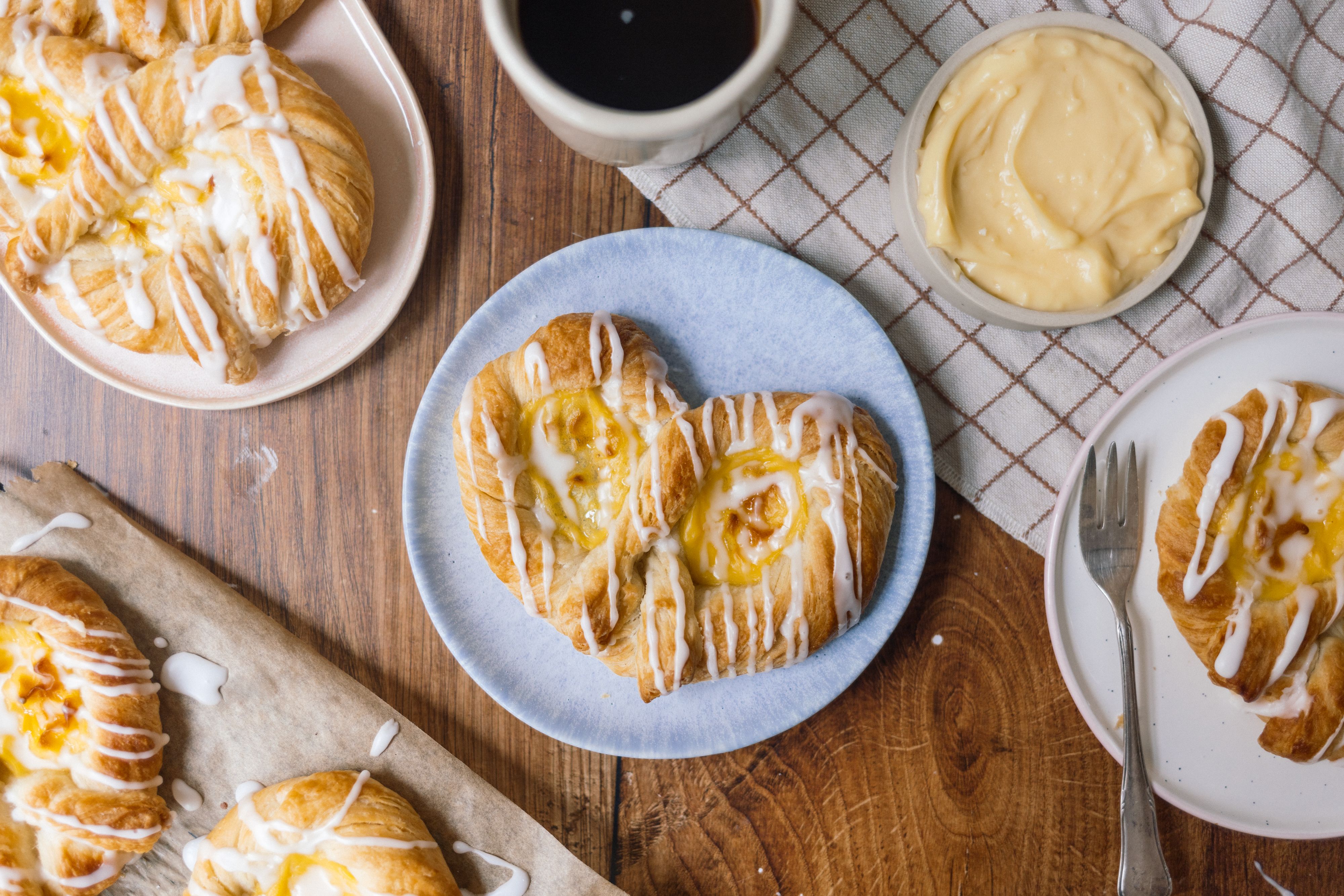 Vegane Puddingbrezeln