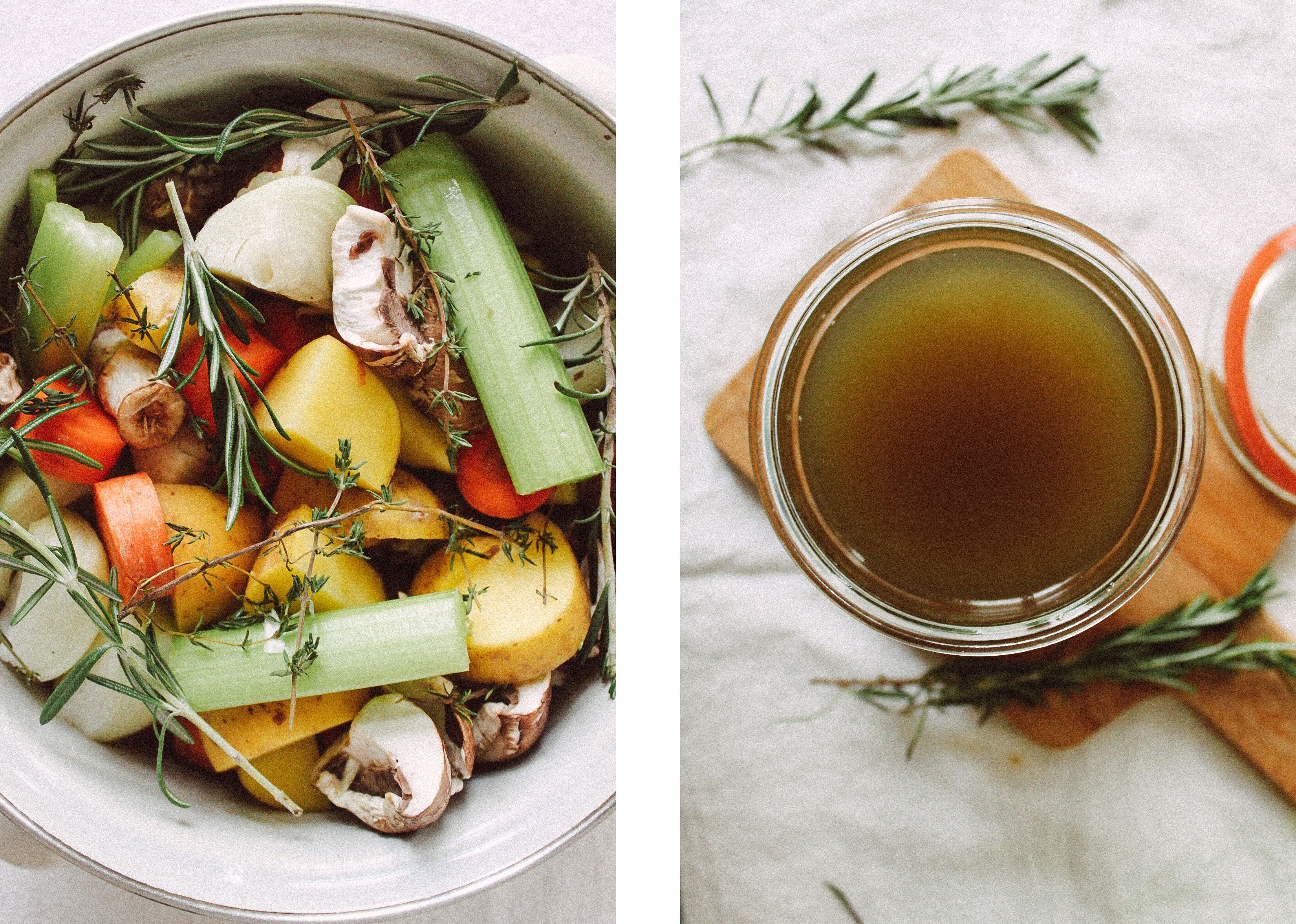 R121 Homemade vegetable stock