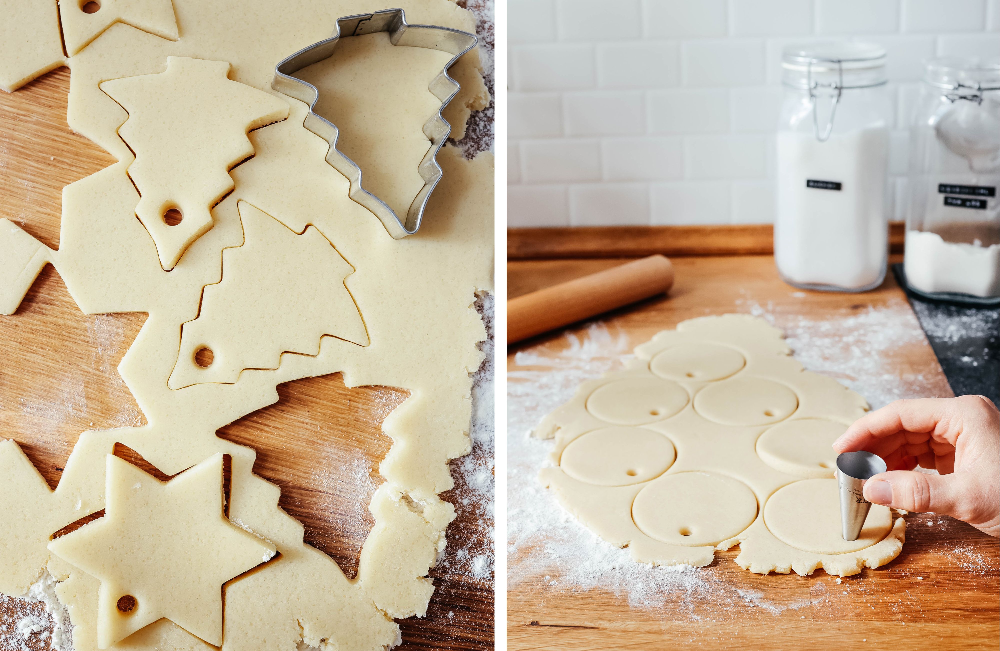 R783 Vegane Christmas Tree Cookies