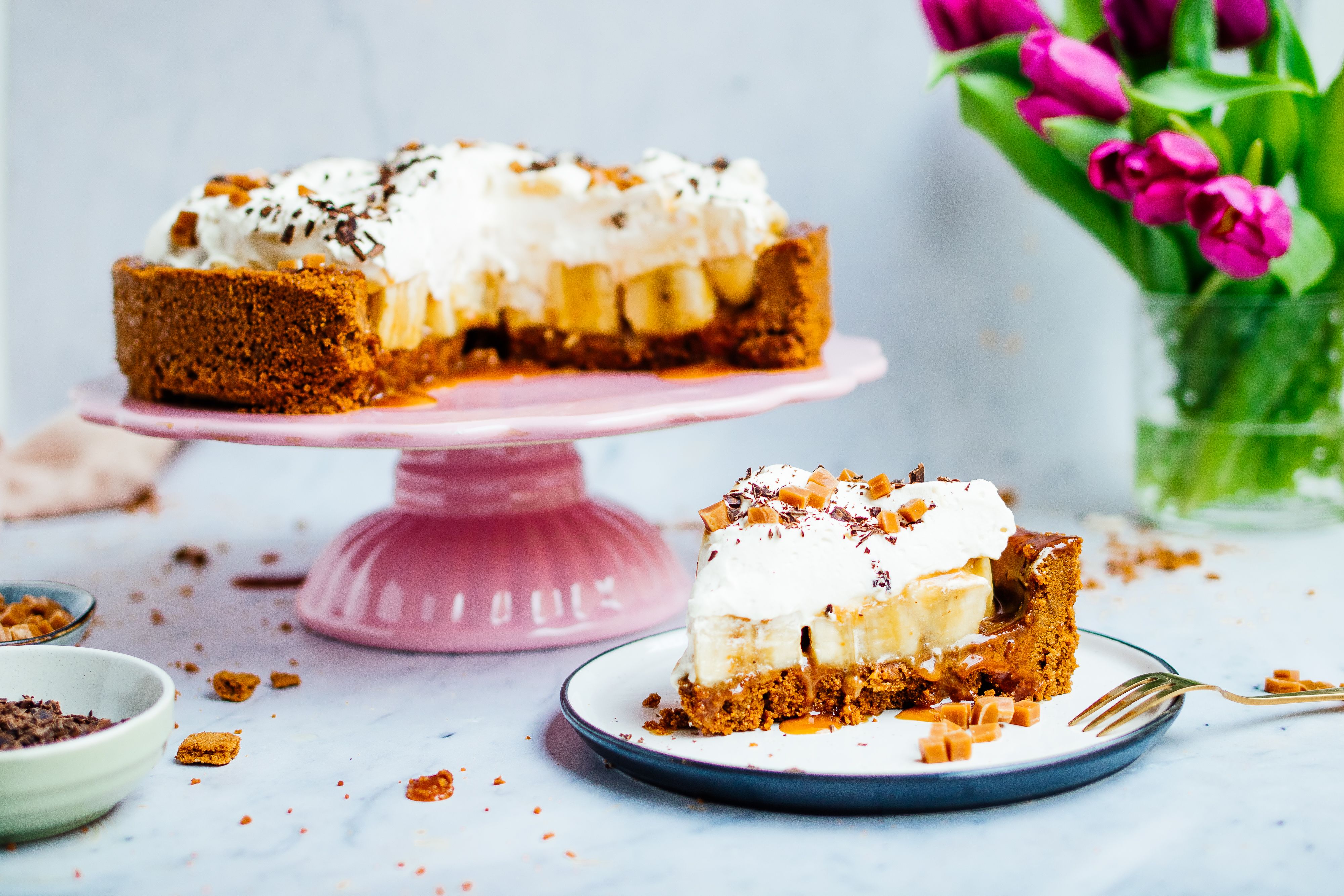 Vegan Banoffee Pie