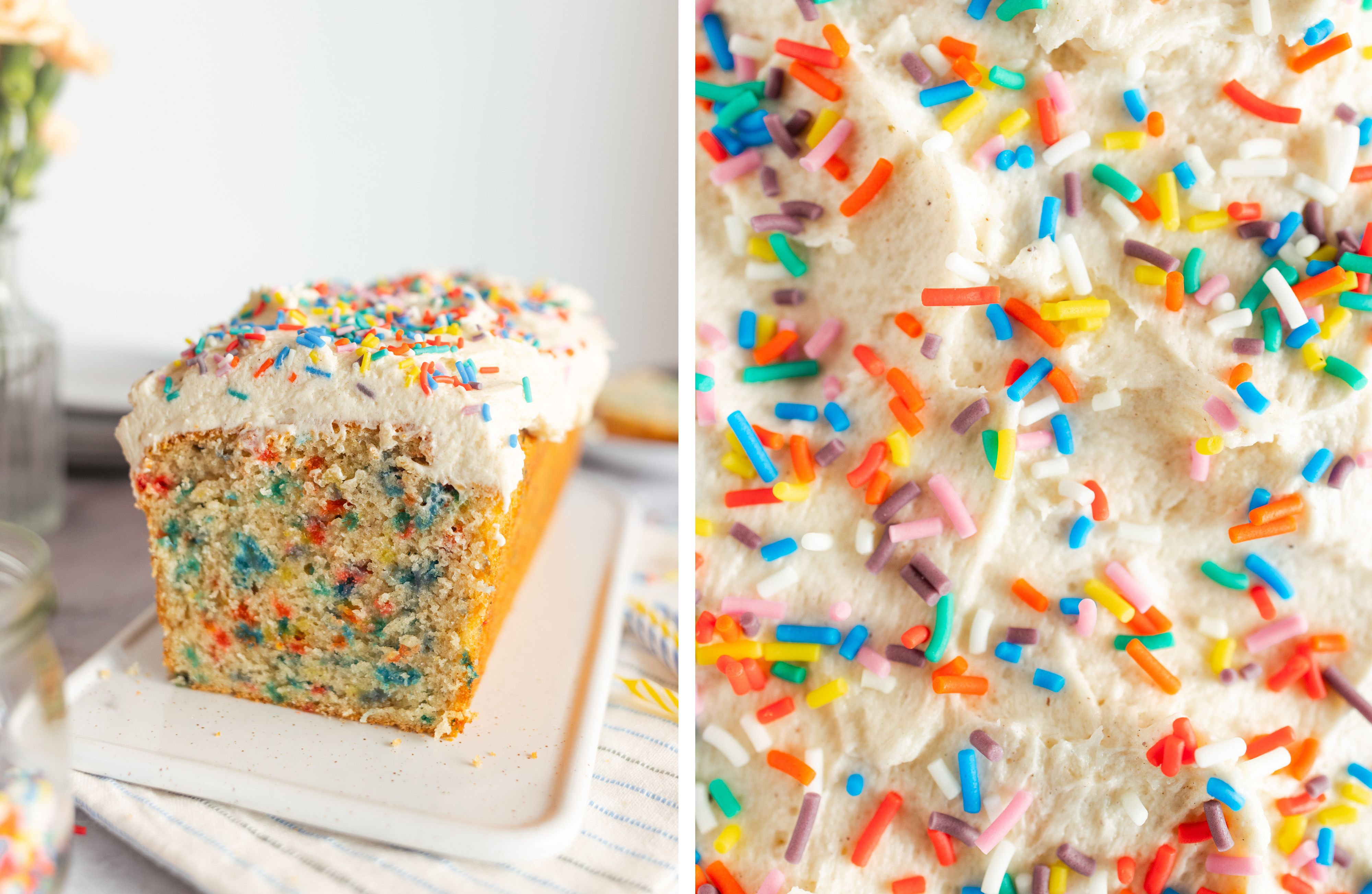 R958 Vegan Funfetti Cake