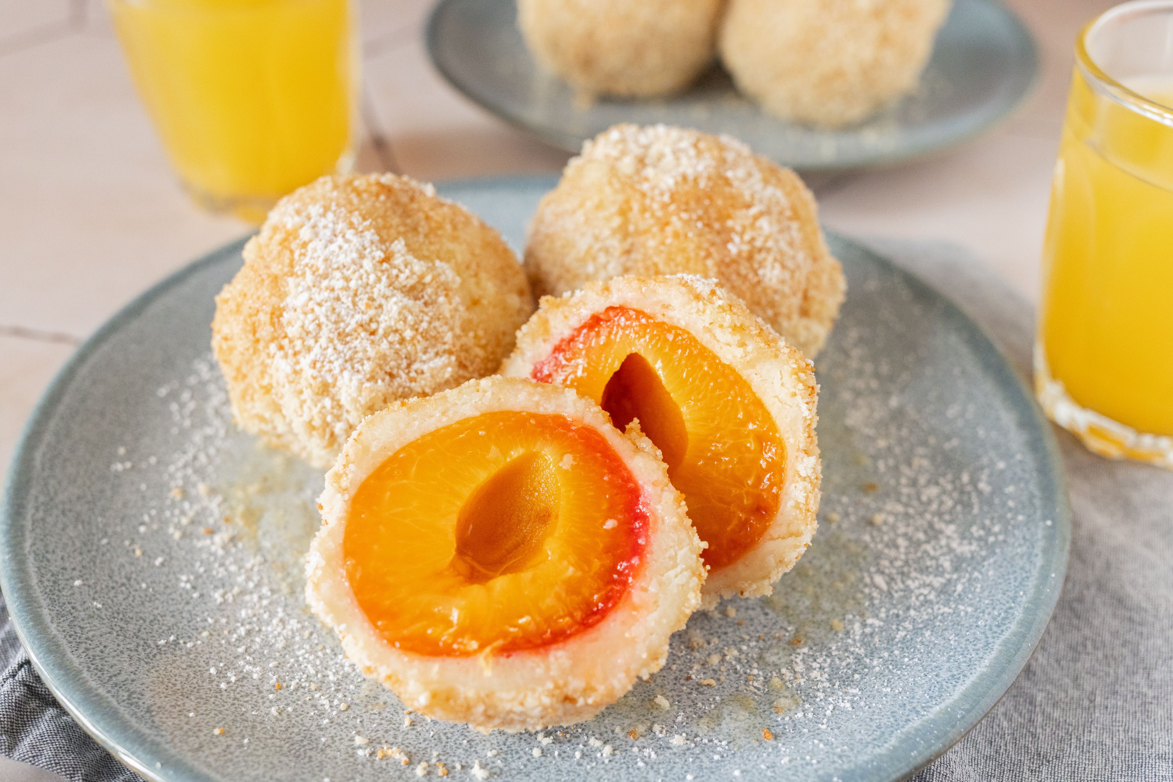 Vegane Marillenknödel