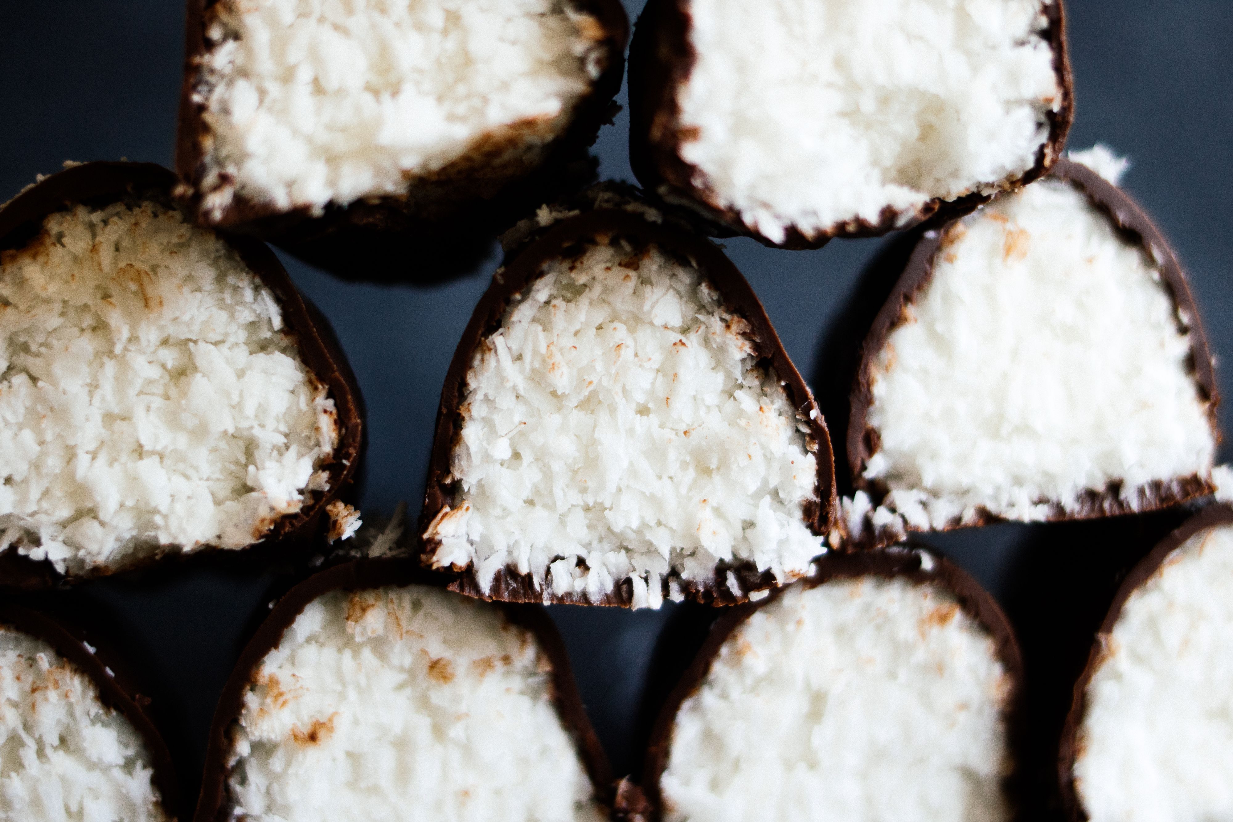 Vegan homemade Bounty