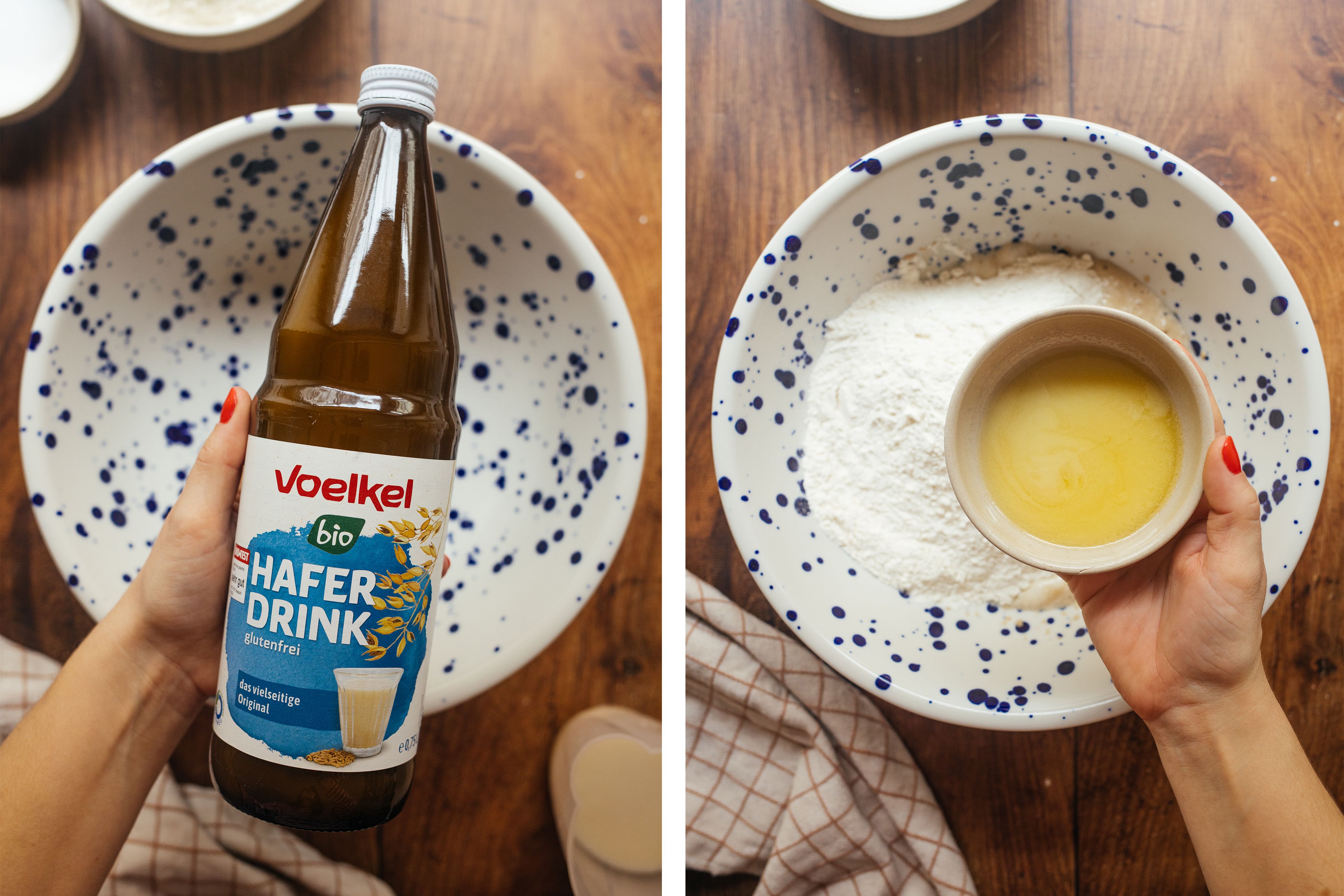 R369 Vegan “Germknödel“ with Vanilla Sauce (Yeast Dumplings)