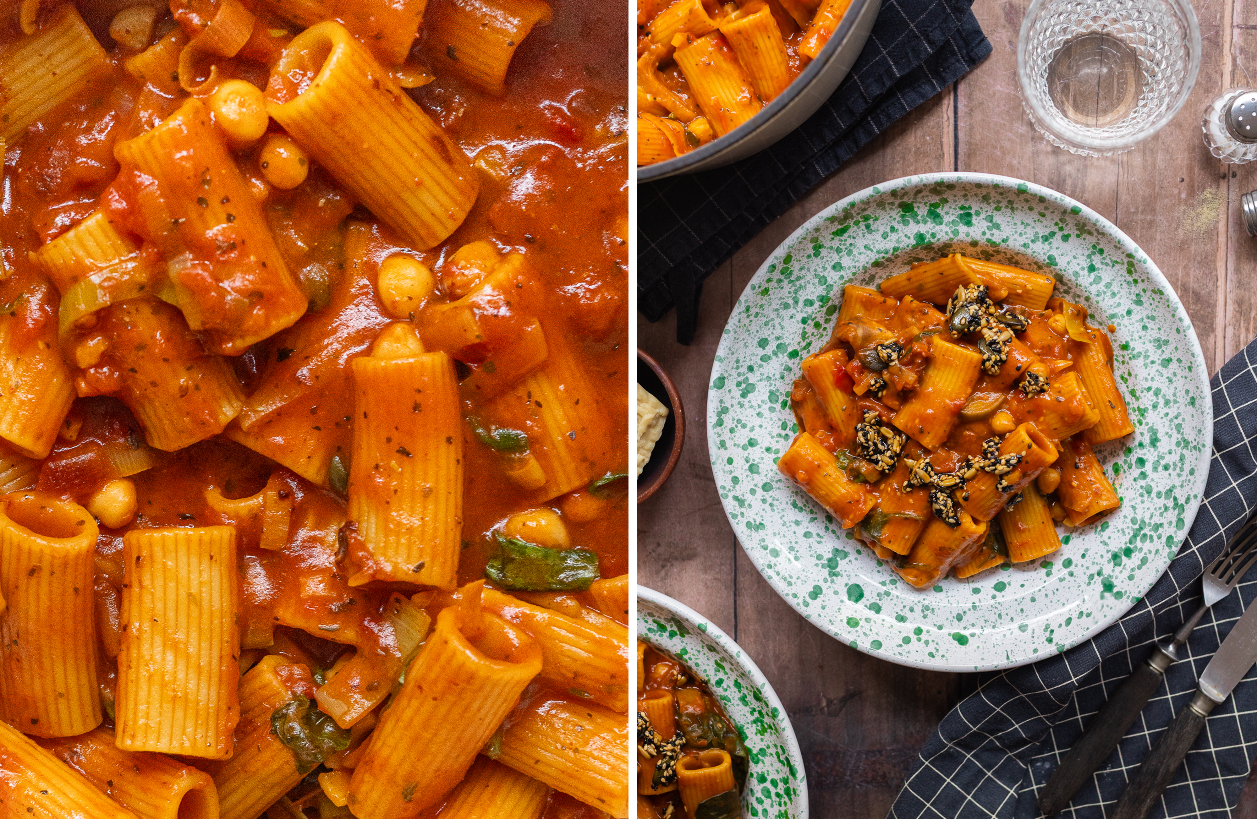 R1002 - Vegane One-Pot Pasta à la Ceci