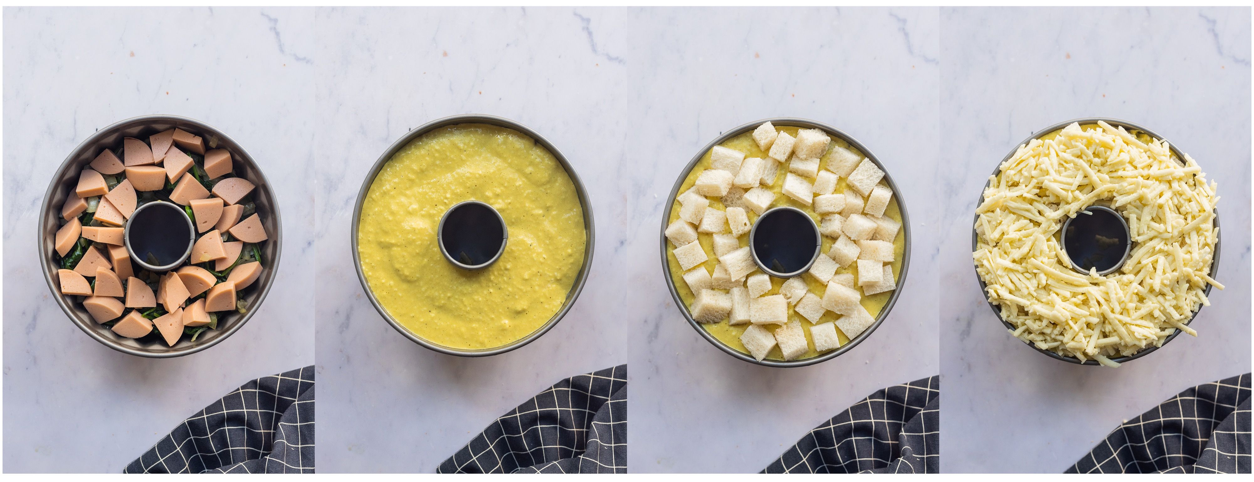 R669 Veganer herzhafter Frühstücks-Gugelhupf