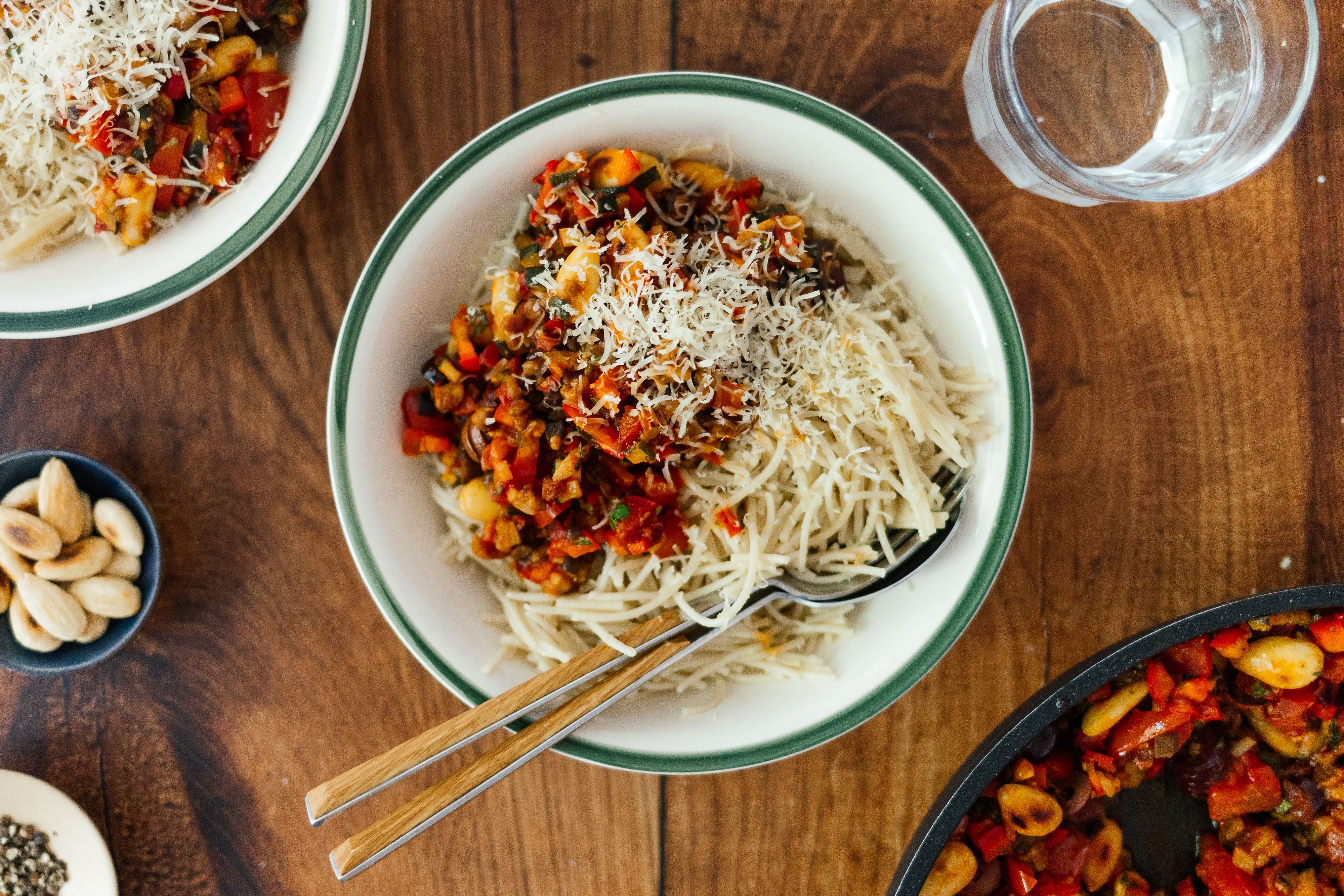 R724 Vegan Caponata Pasta