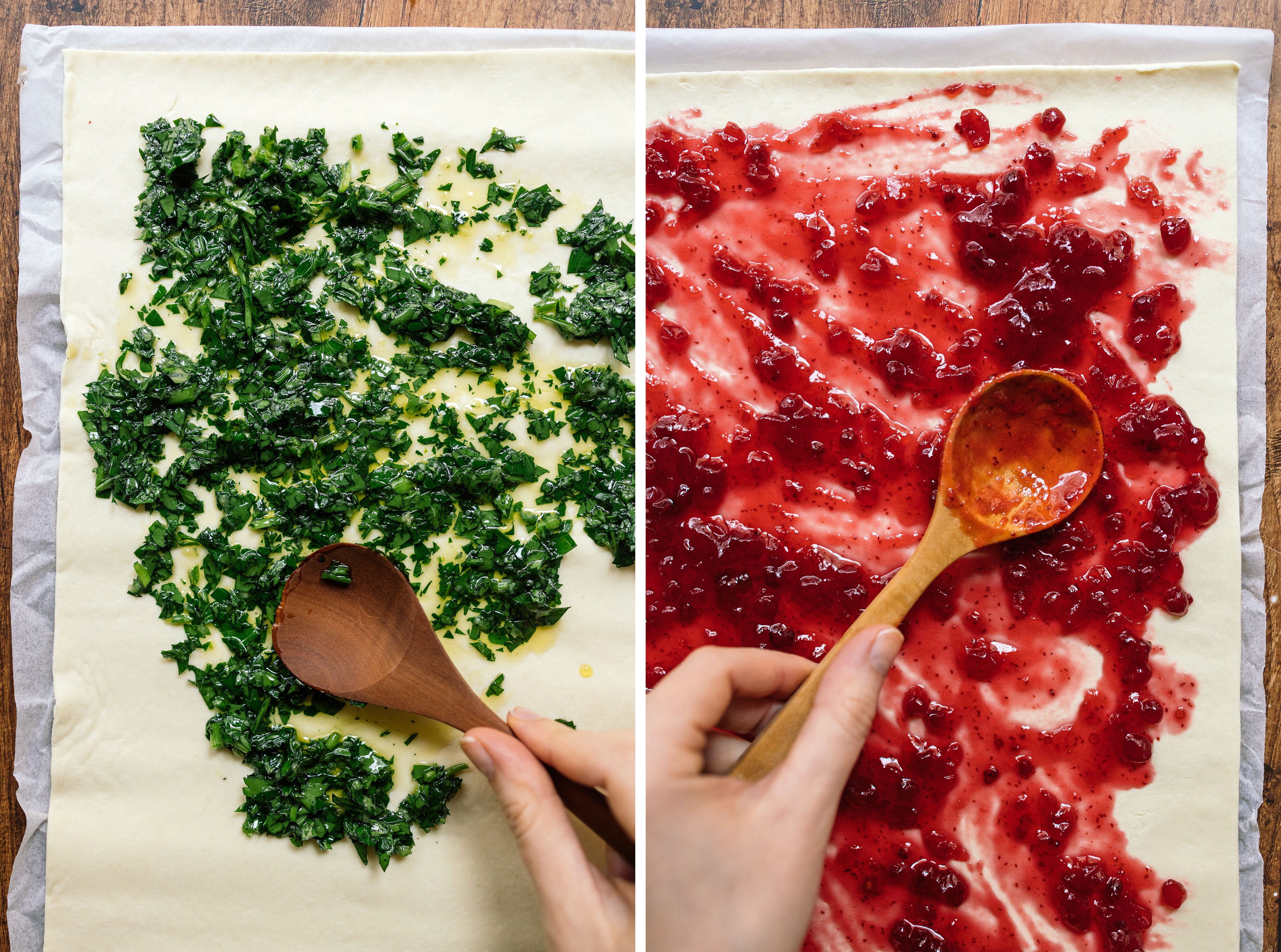 R868 Puff Pastry Swirl with Plant-Based Baked Camembert