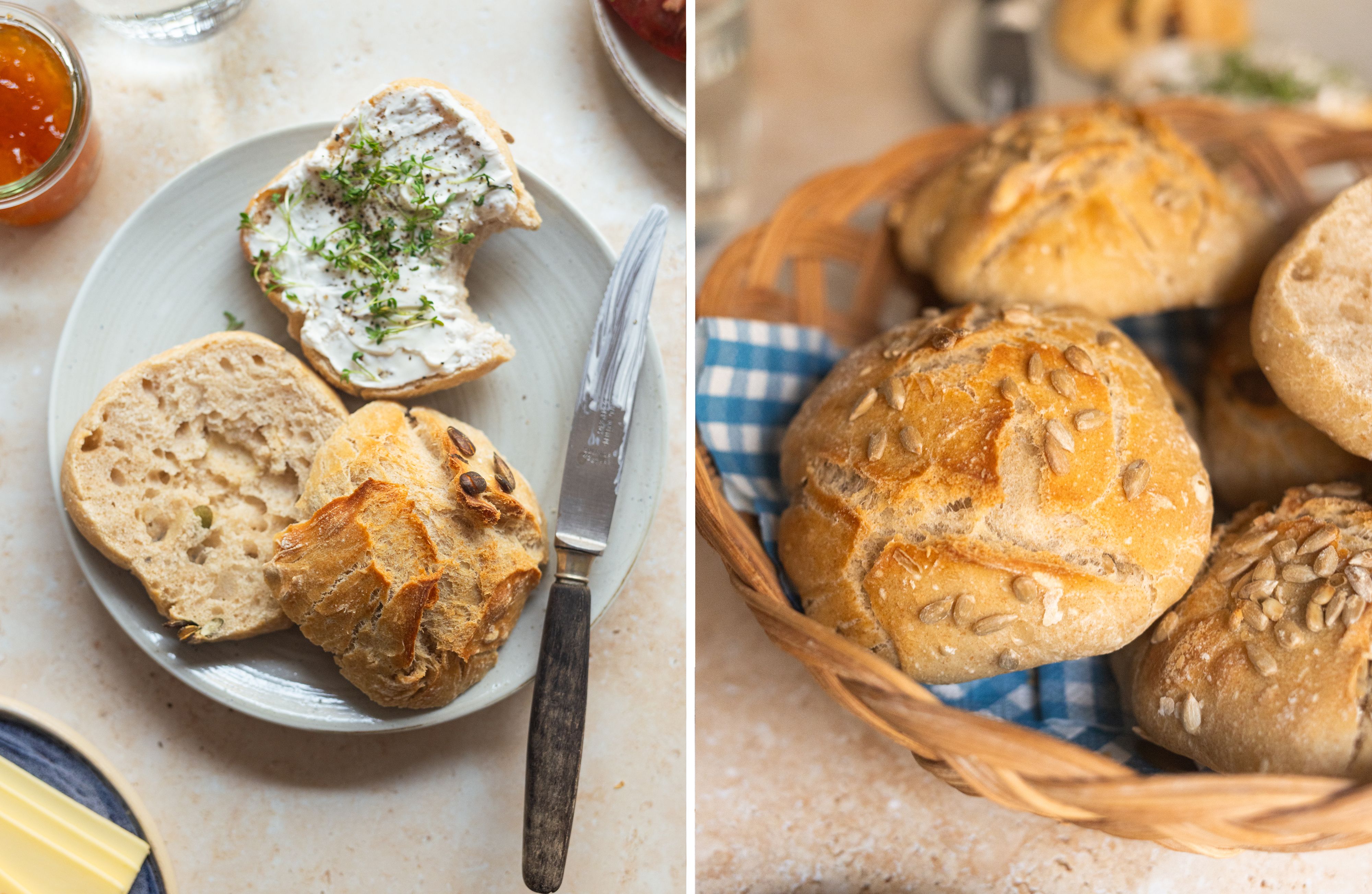 R1016 Einfache Sonntagsbrötchen