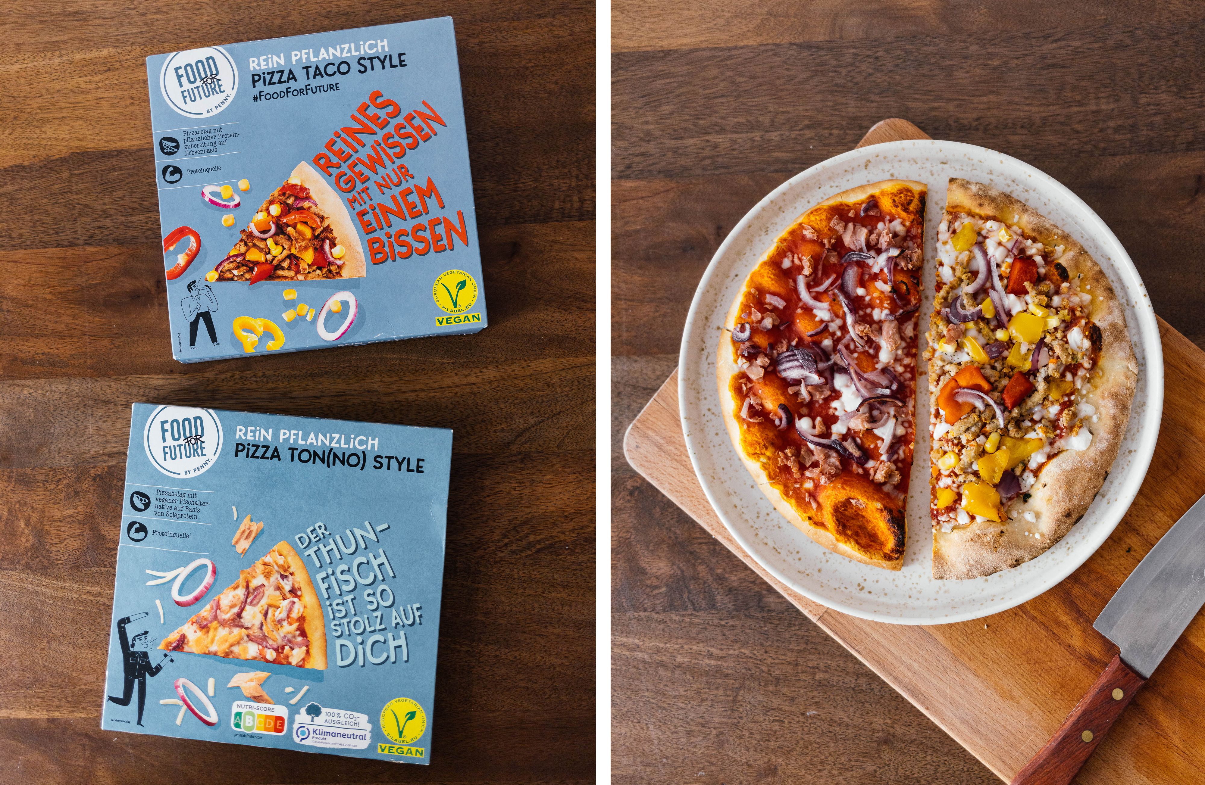 A185 Store-bought frozen vegan pizzas (in Germany)