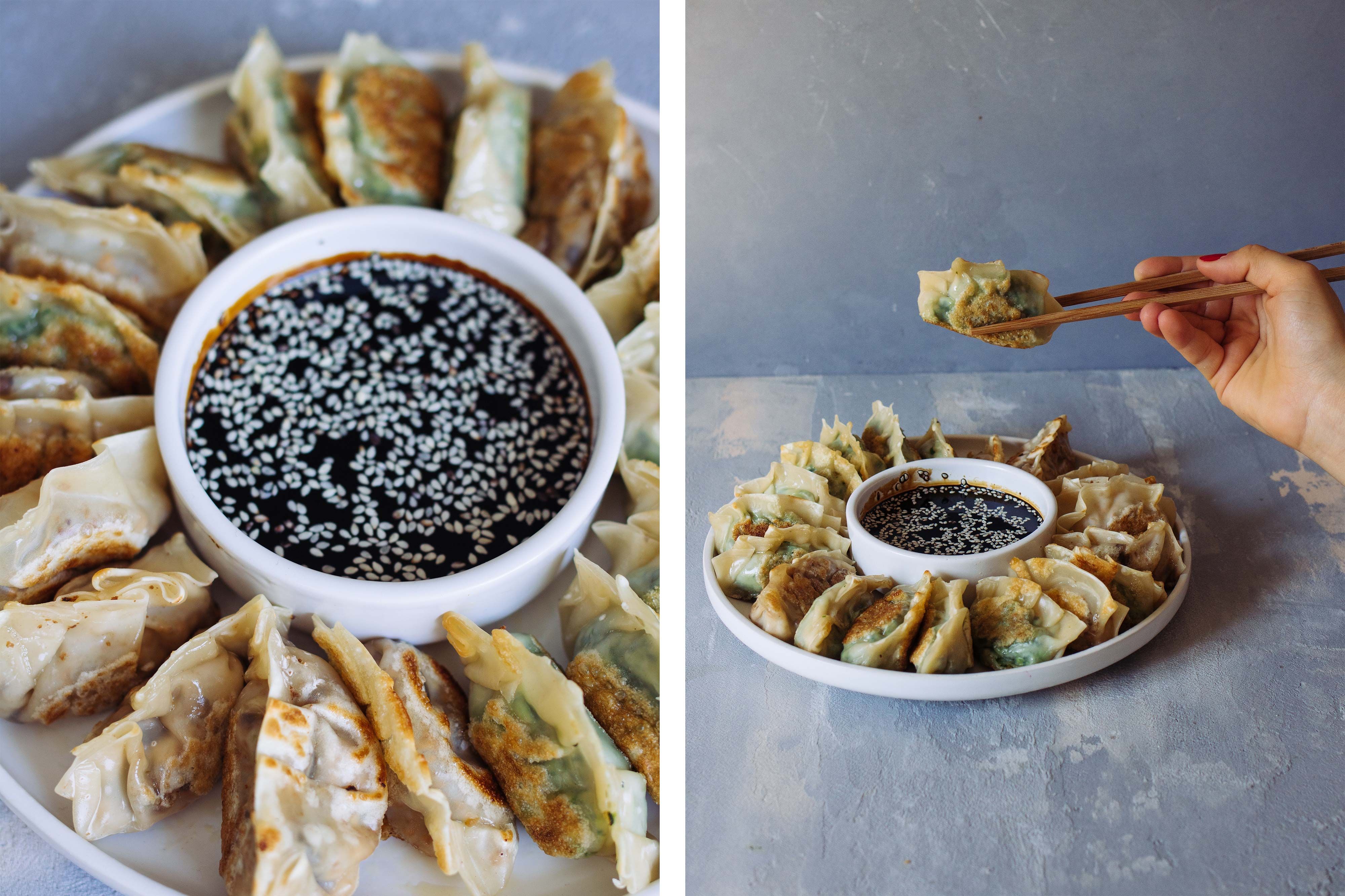 R196 Japanese Homemade Gyozas