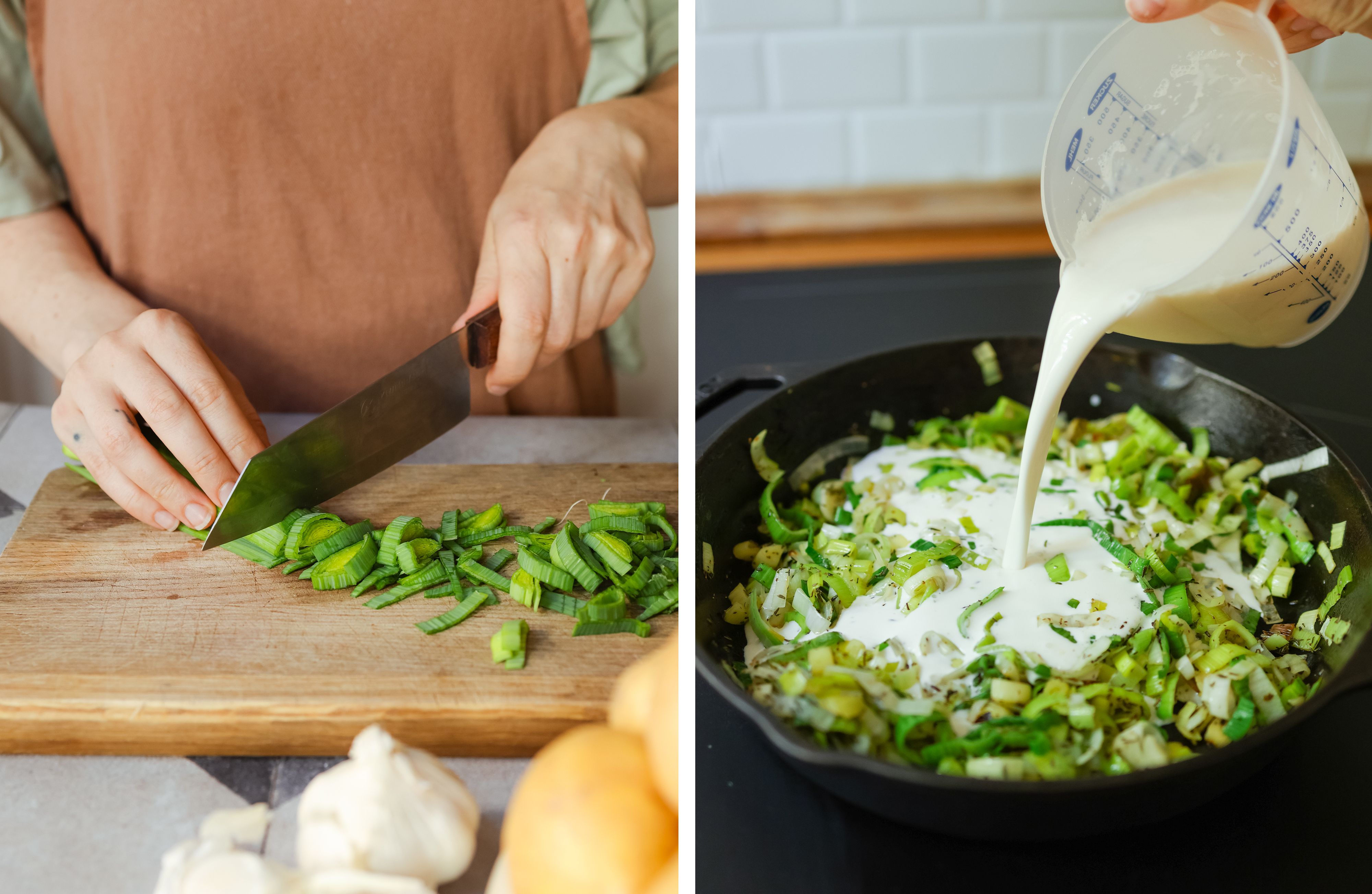 R1000 Vegan Potato and Leek Bake