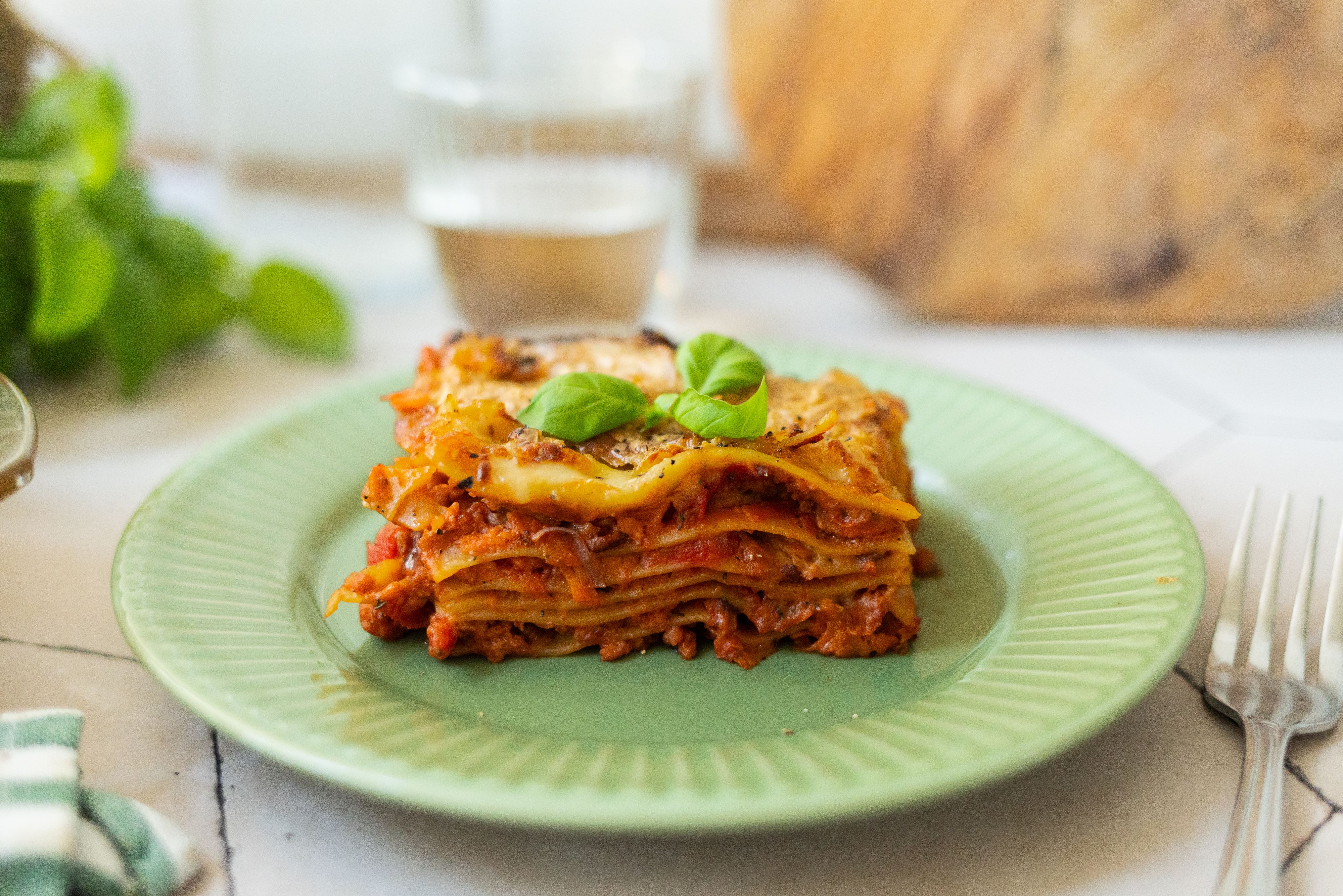 Vegane Lasagne mit Béchamelsauce