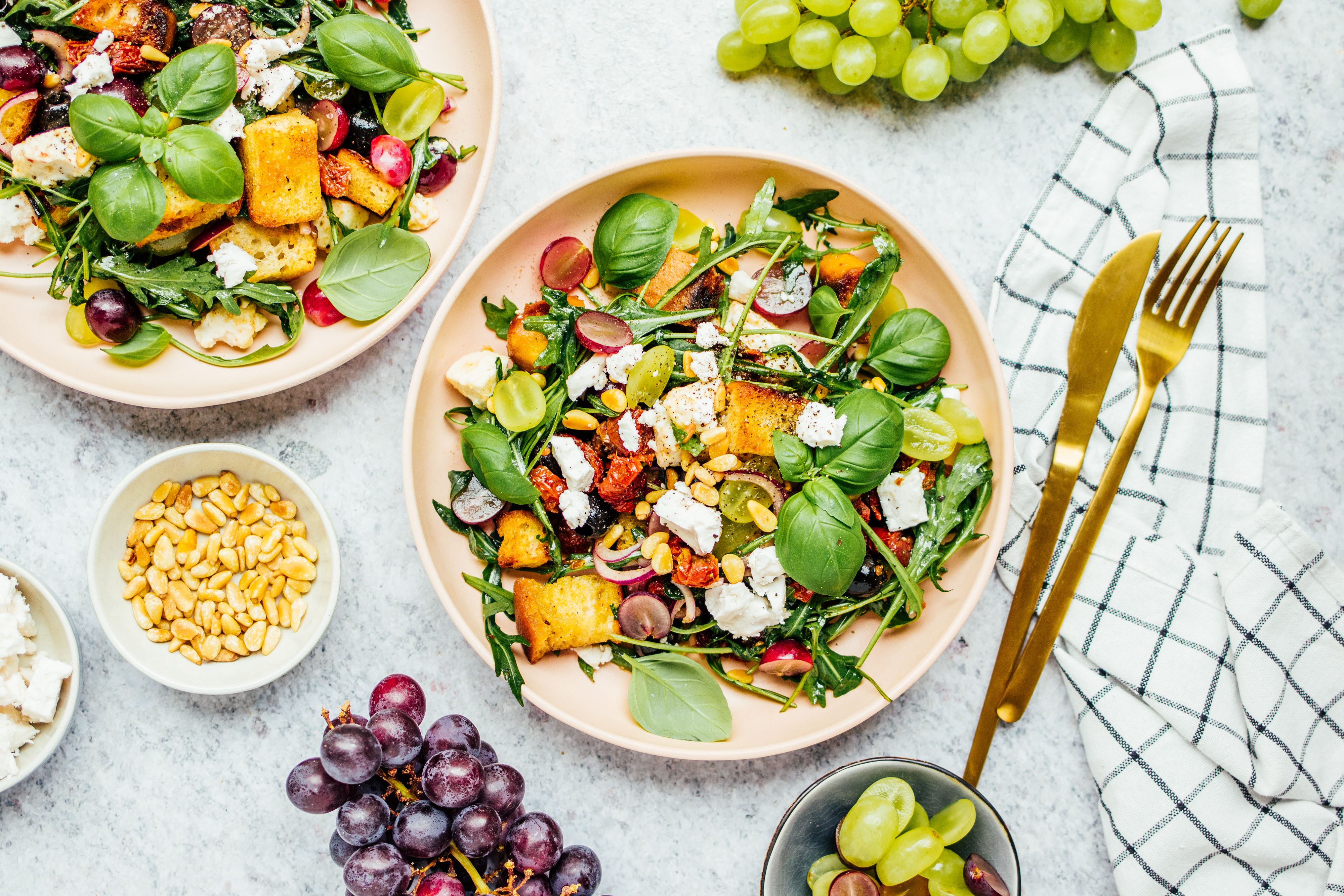 Vegan Spring Panzanella
