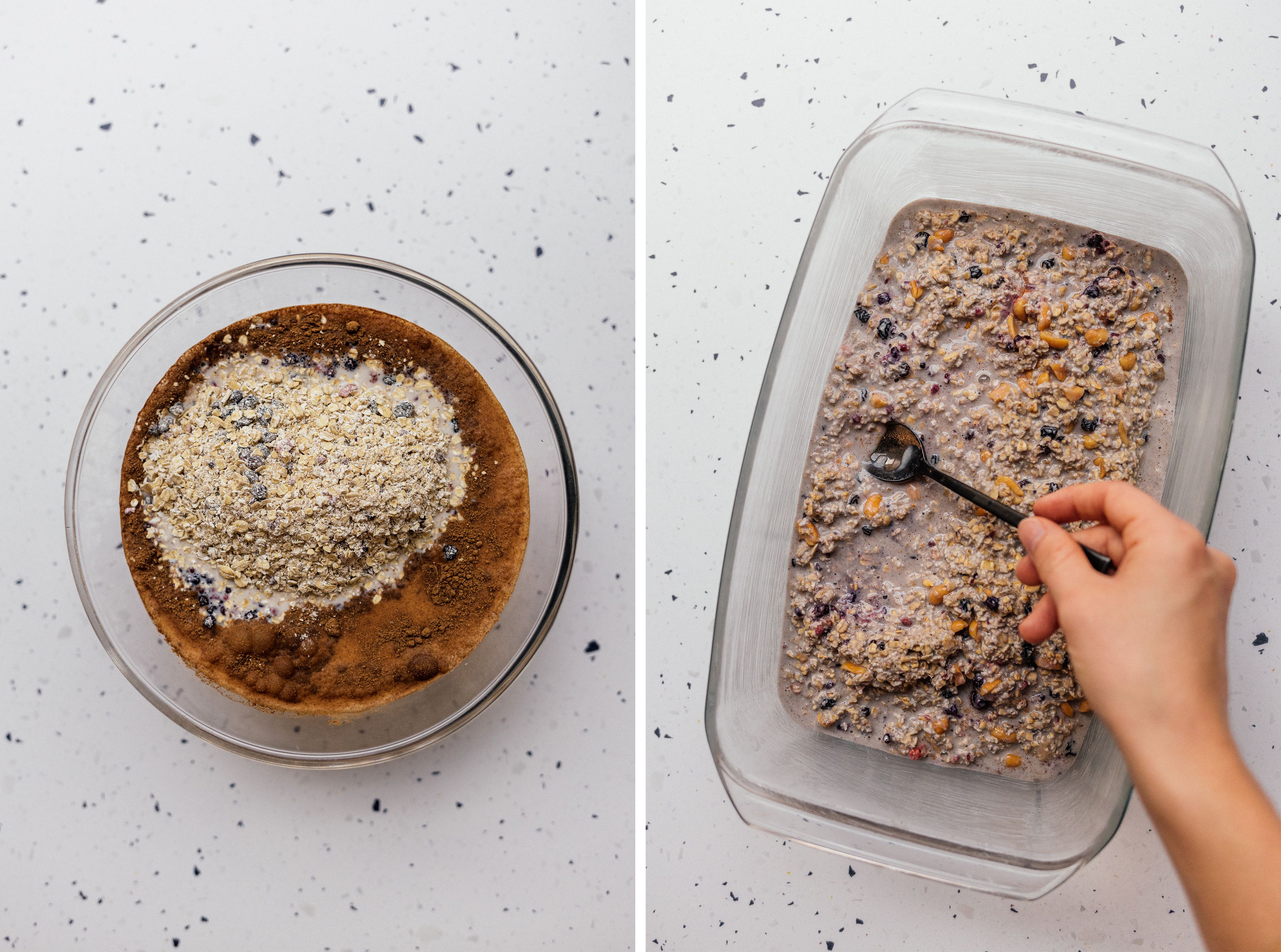 R711 Vegan Baked Oatmeal with Peanut Butter & Jam