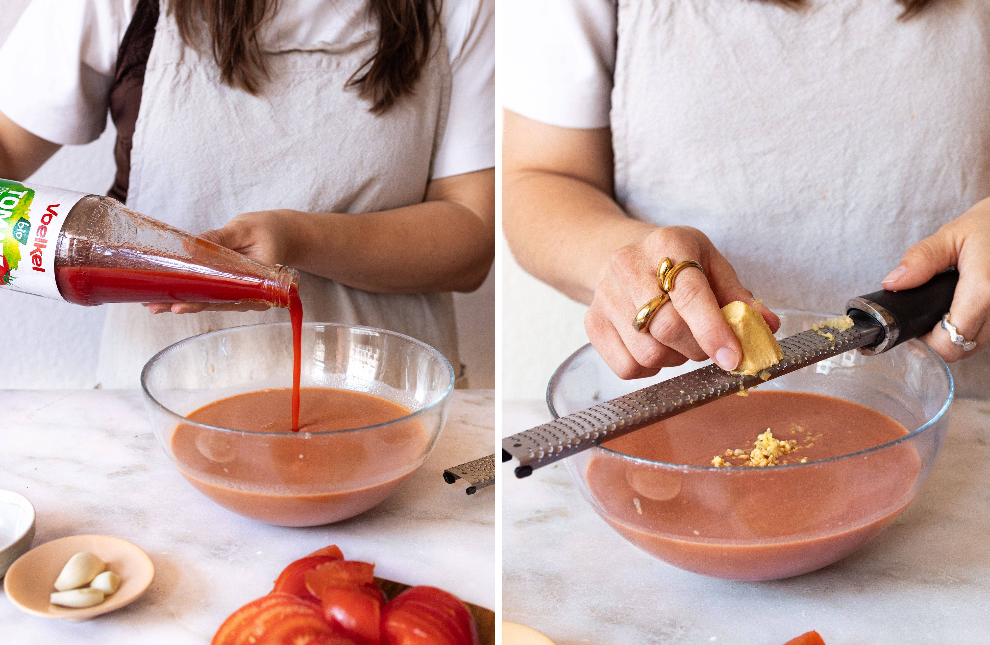 R1038 - Vegane Hiyashi Tomaten Ramen