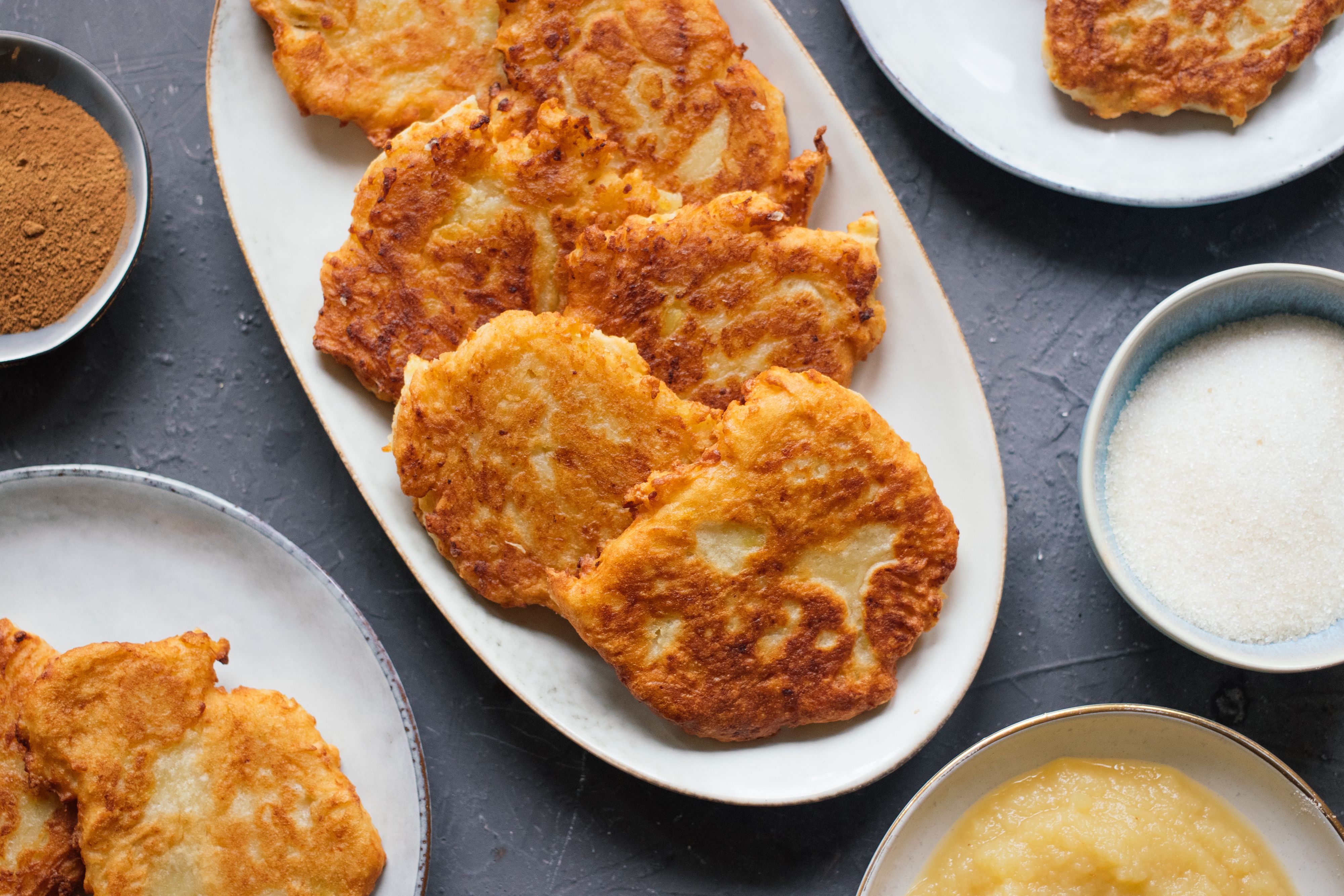 Sweet Vegan Potato Pancakes