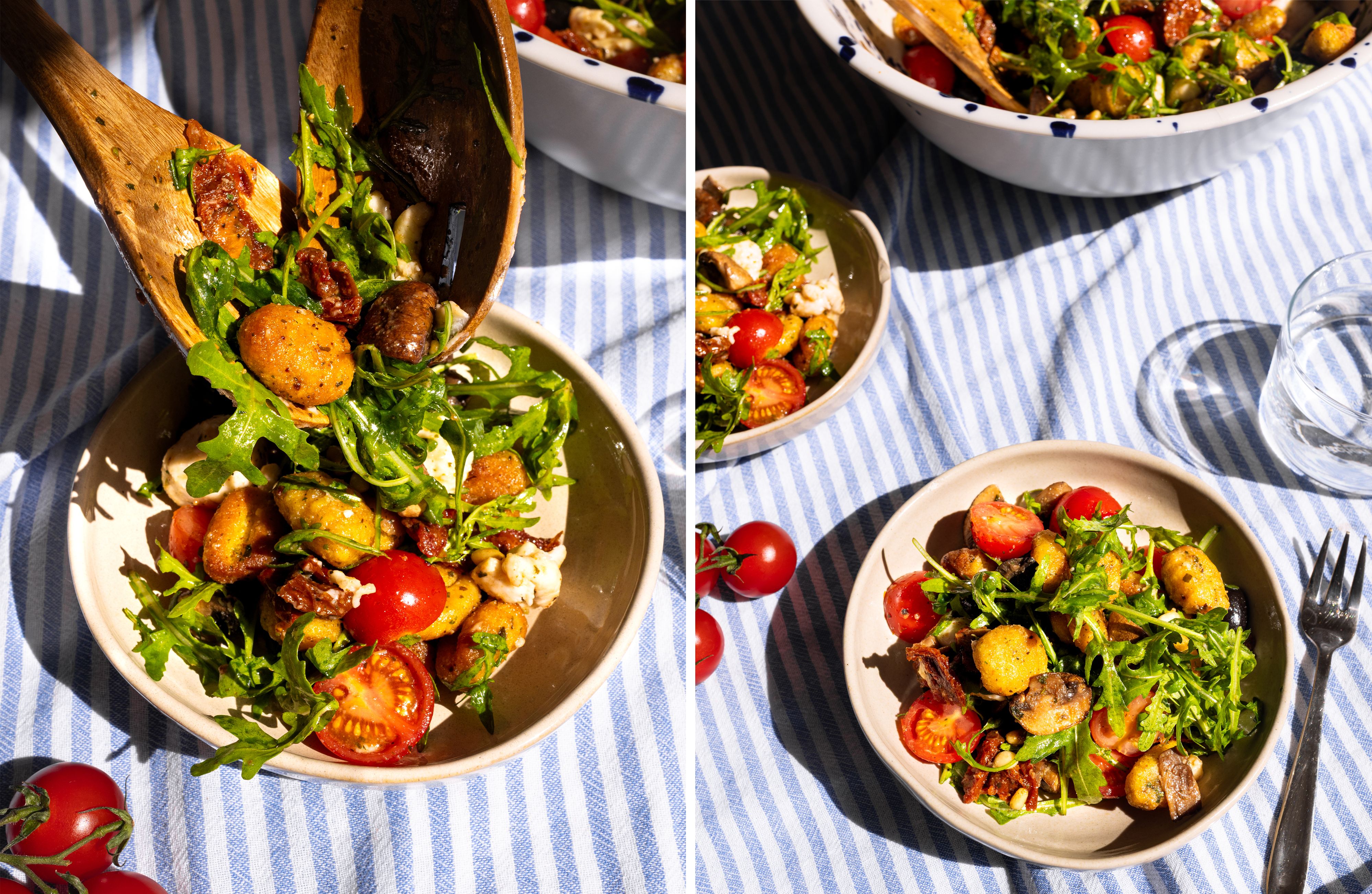  R1065 - Knuspriger Gnocchi-Salat aus dem Airfryer