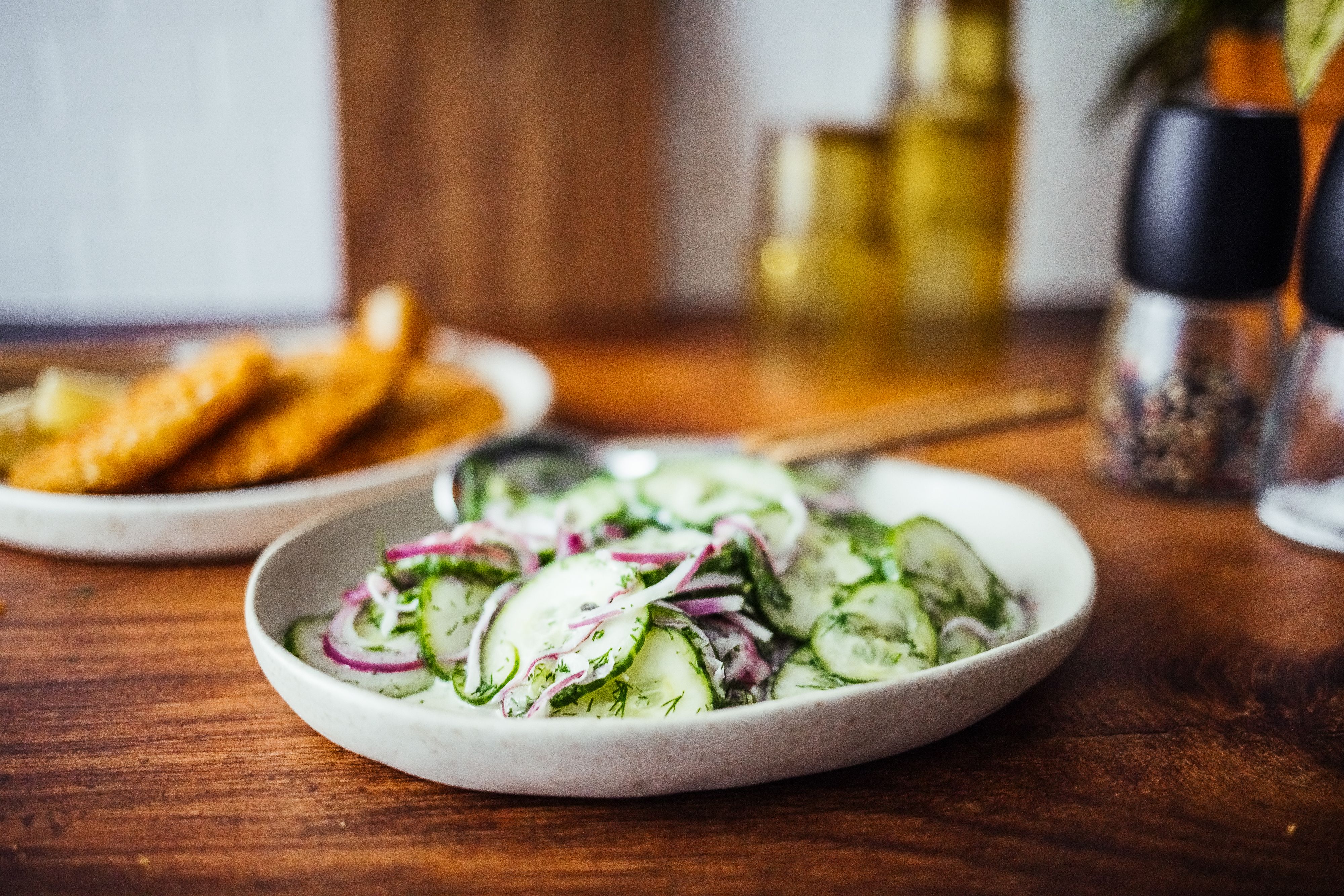 R241 Veganer Gurkensalat