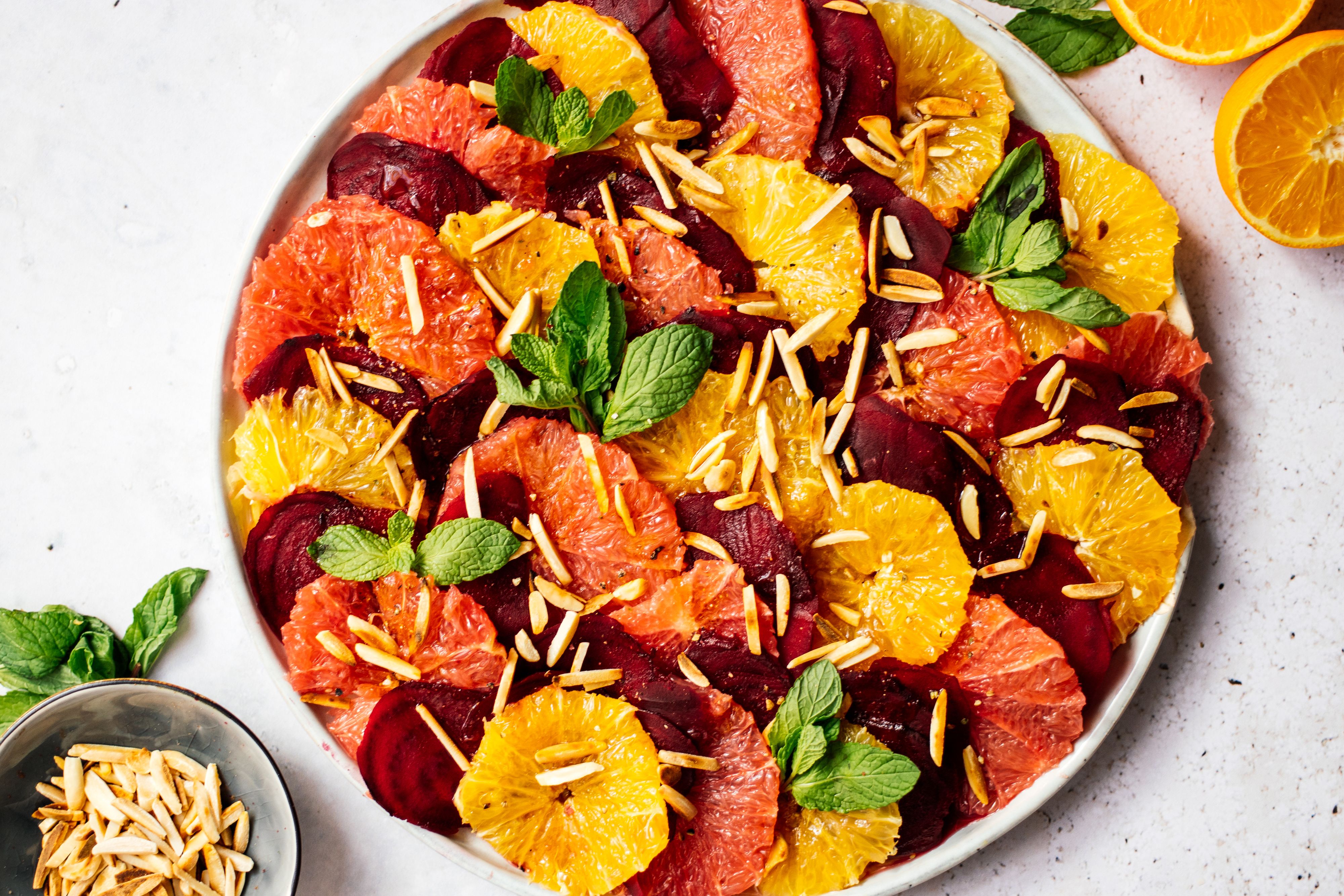 Rote-Beete-Zitrus-Salat