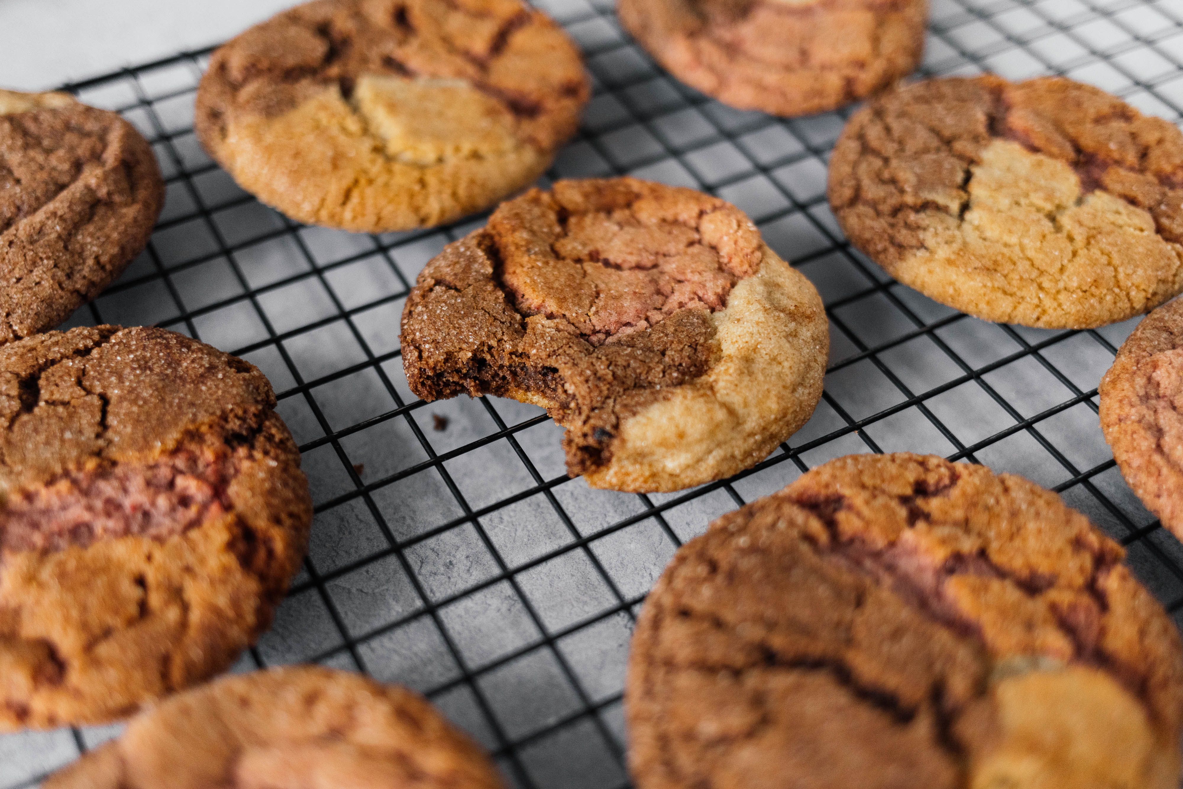 Vegan Neapolitan Cookies