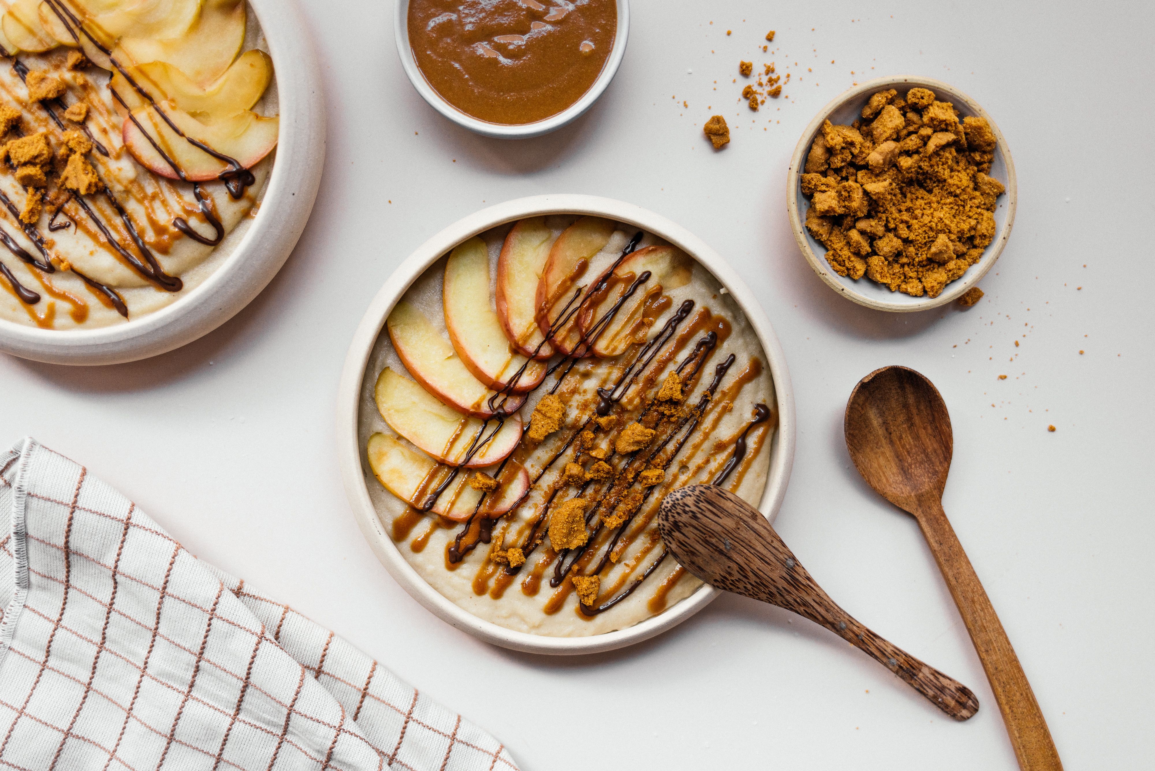 Vegan Biscoff Semolina Pudding (with 5 Ingredients)