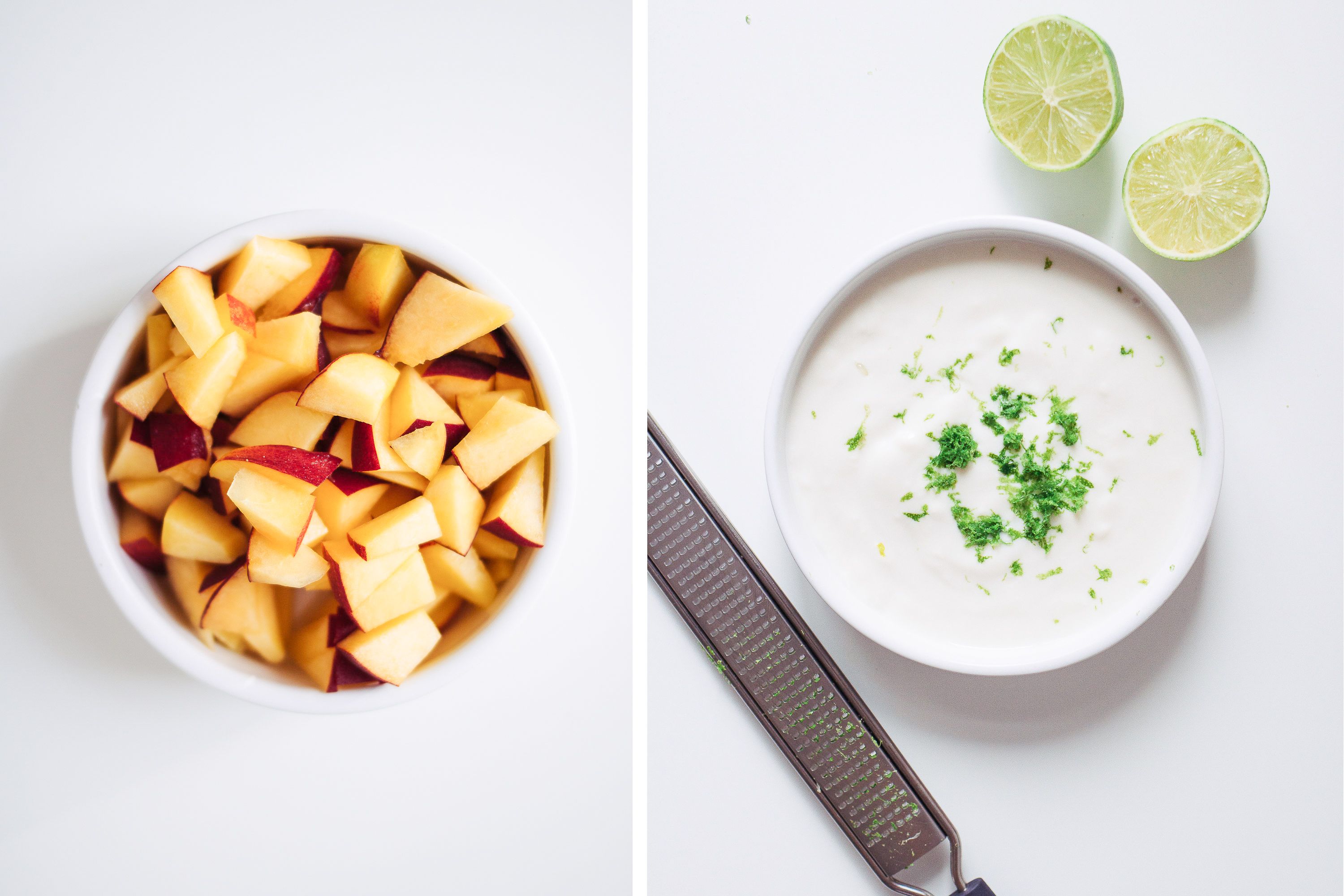 R168 Vegan Chicken-Peach-Tacos with Lime Yogurt