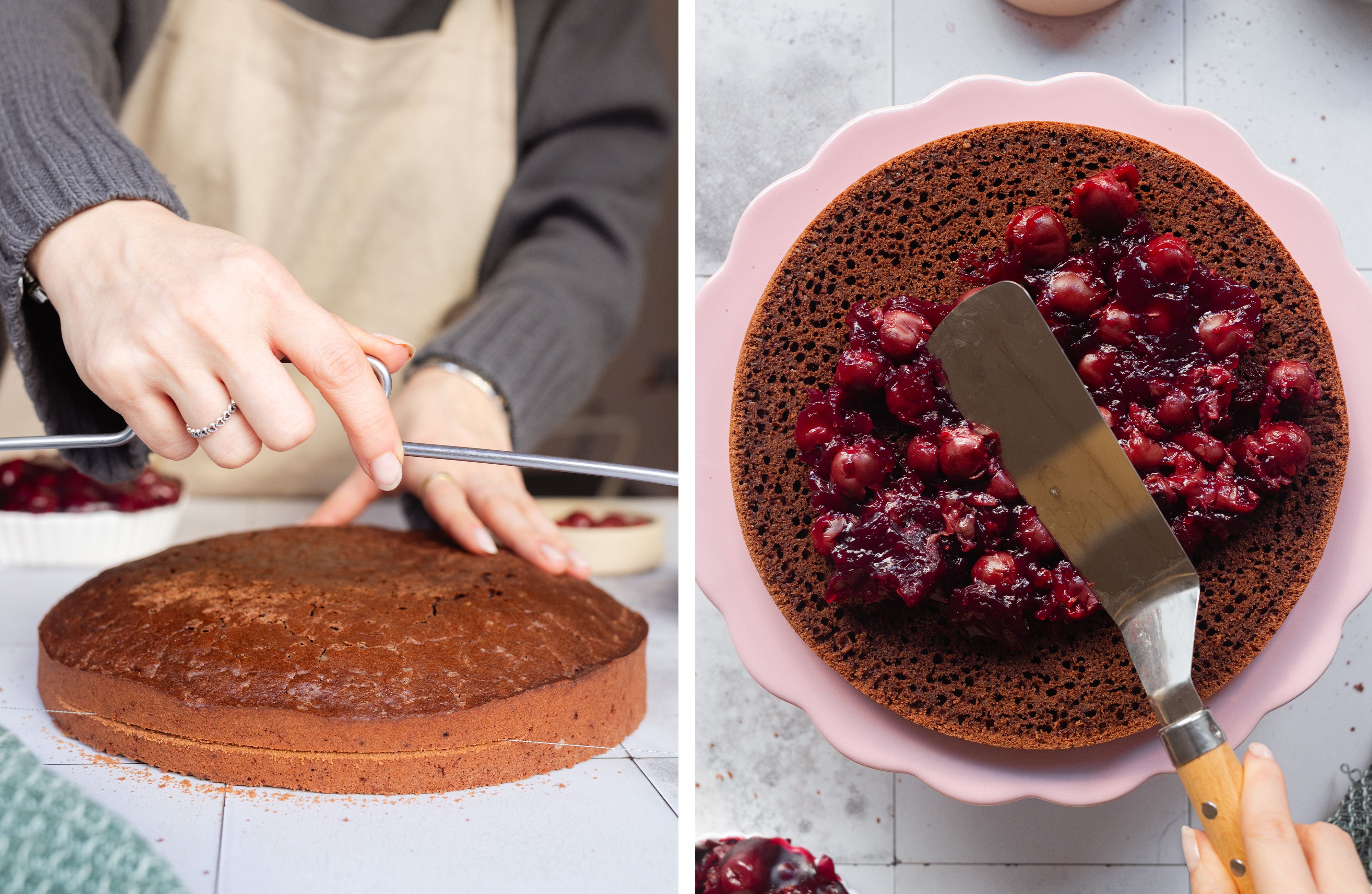 R518 Vegane Schwarzwälder Kirschtorte