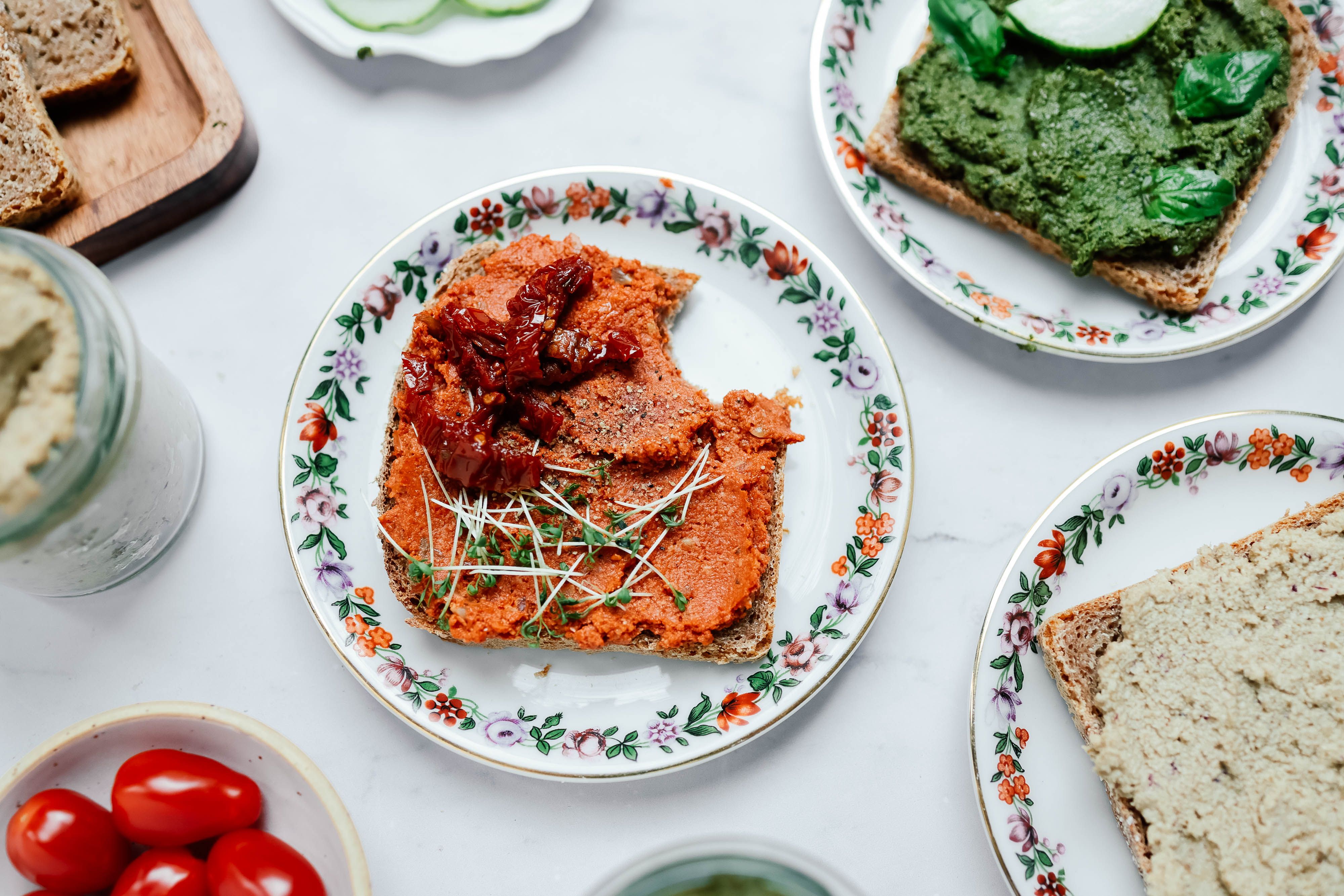 R805 Vegane Aufstriche aus Sonnenblumenkernen