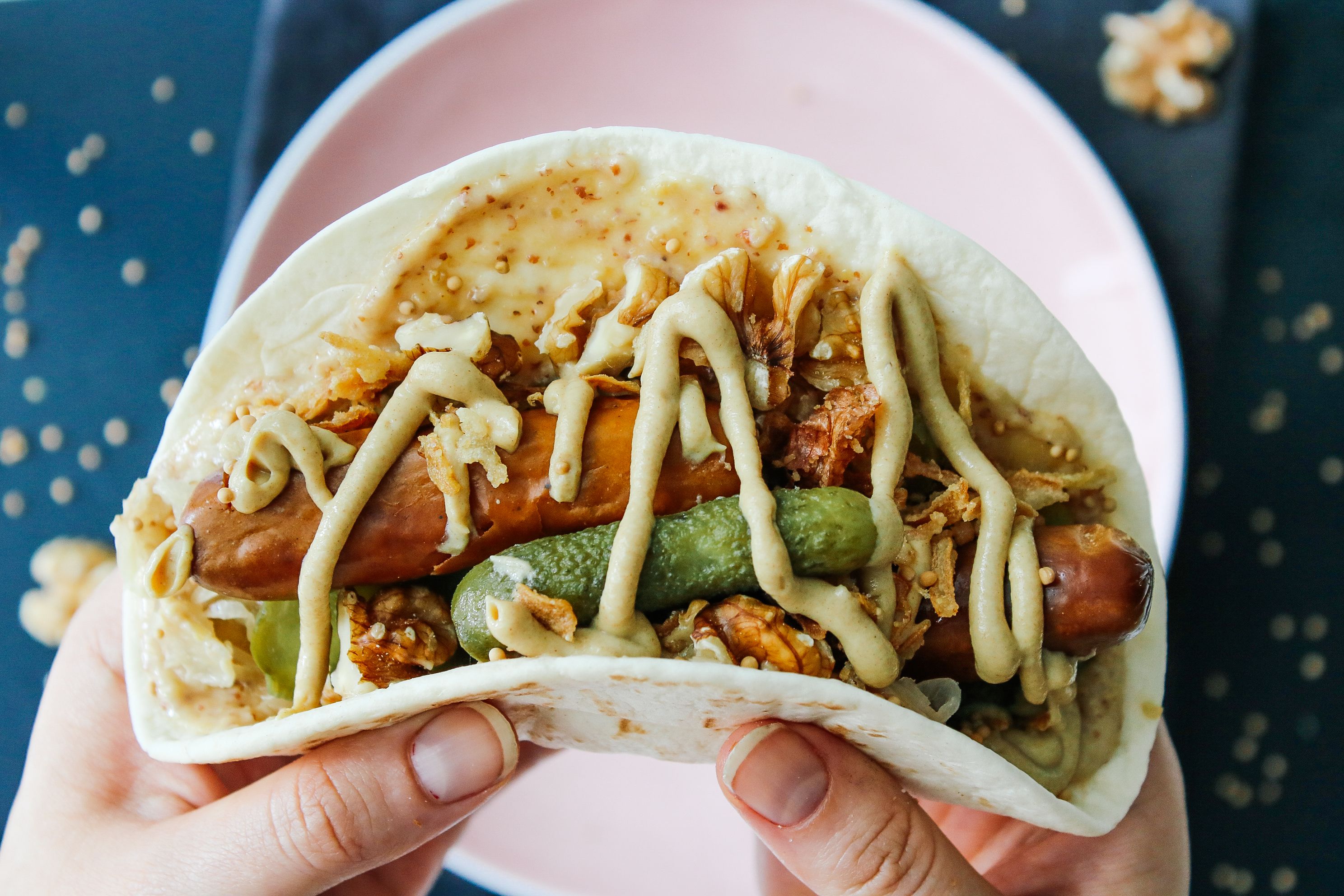 Vegan Taco Dogs