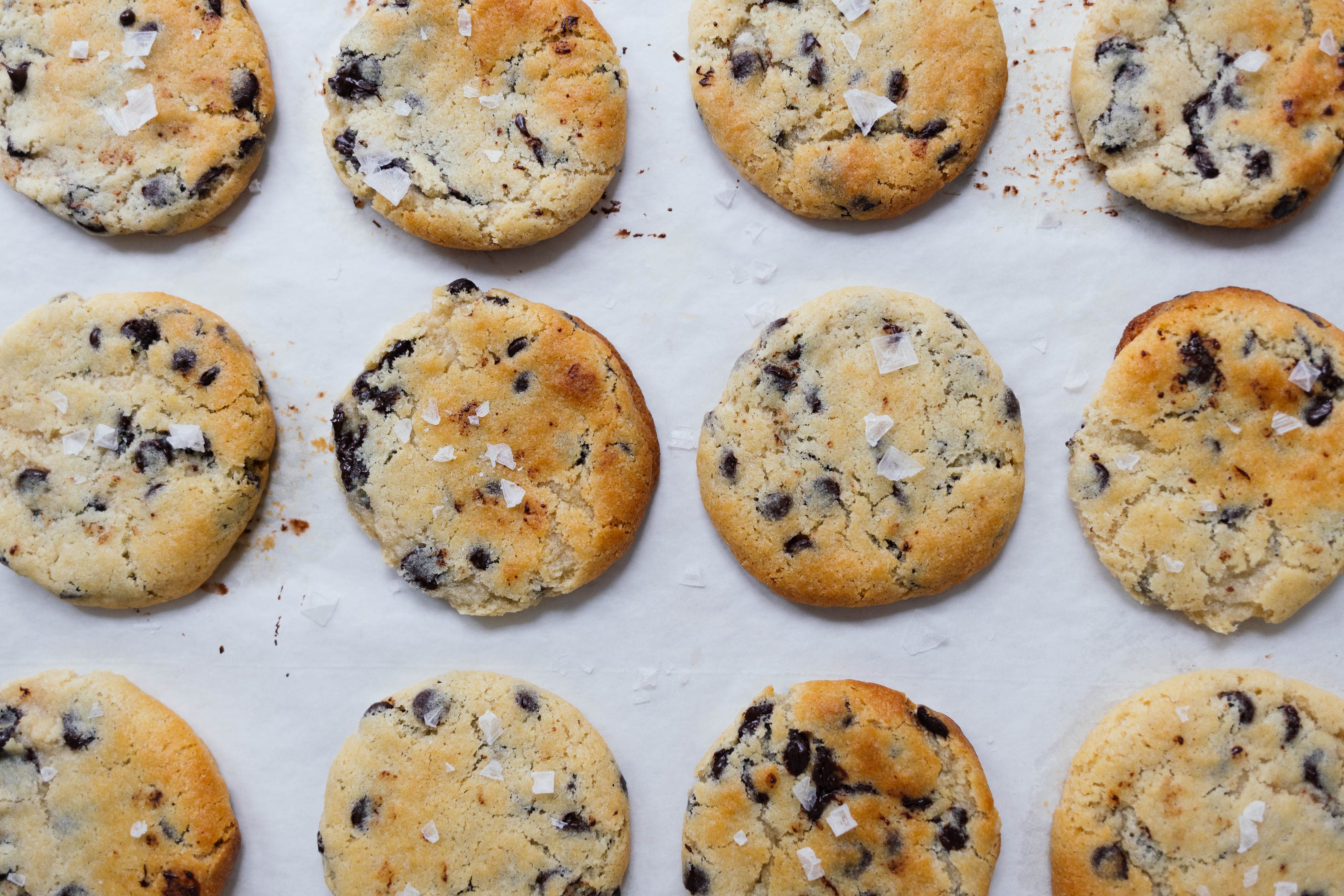 Vegane Chocolate Chip Cookies