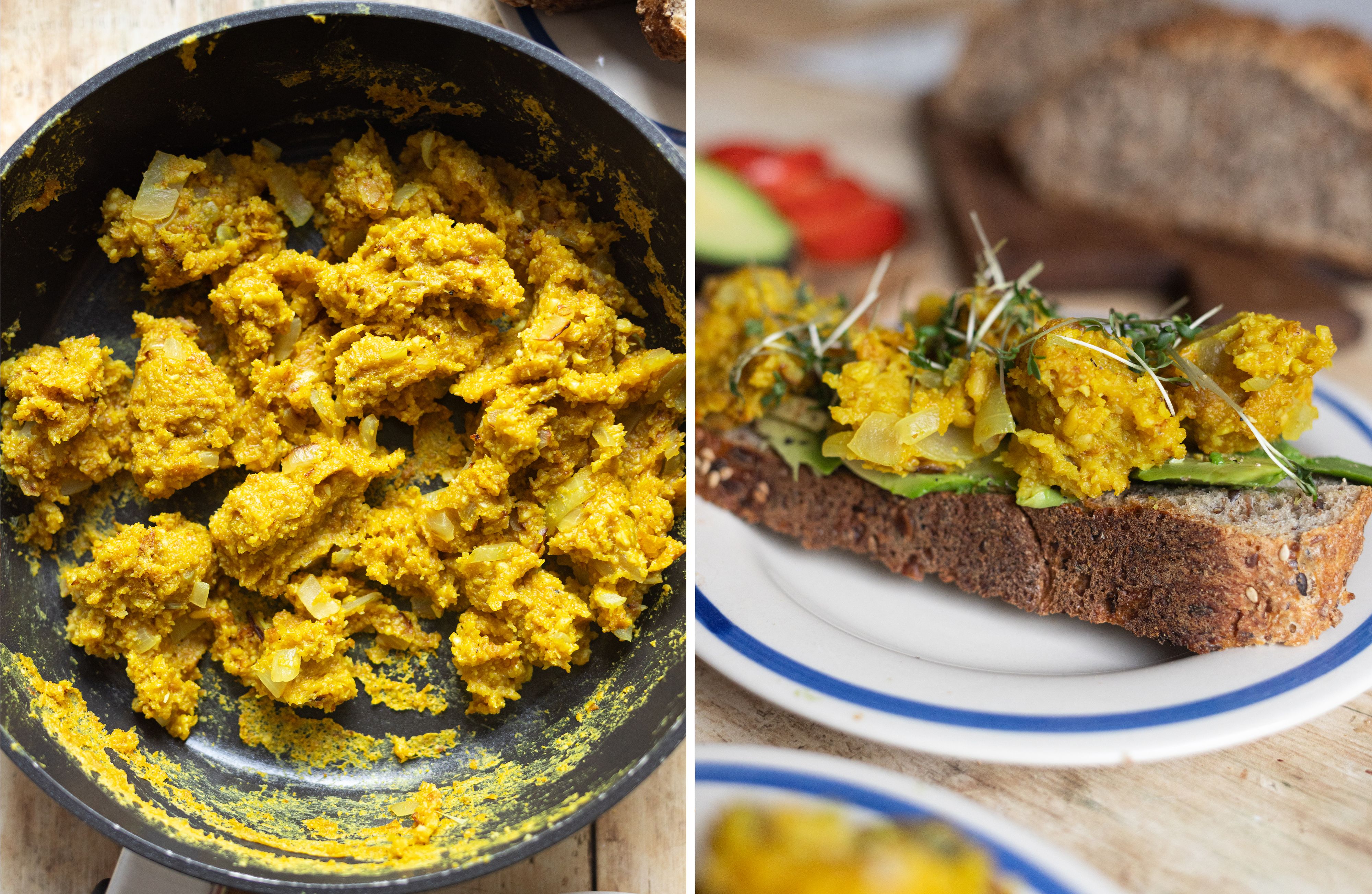 R1015 Das beste vegane Rührei (ohne Tofu)