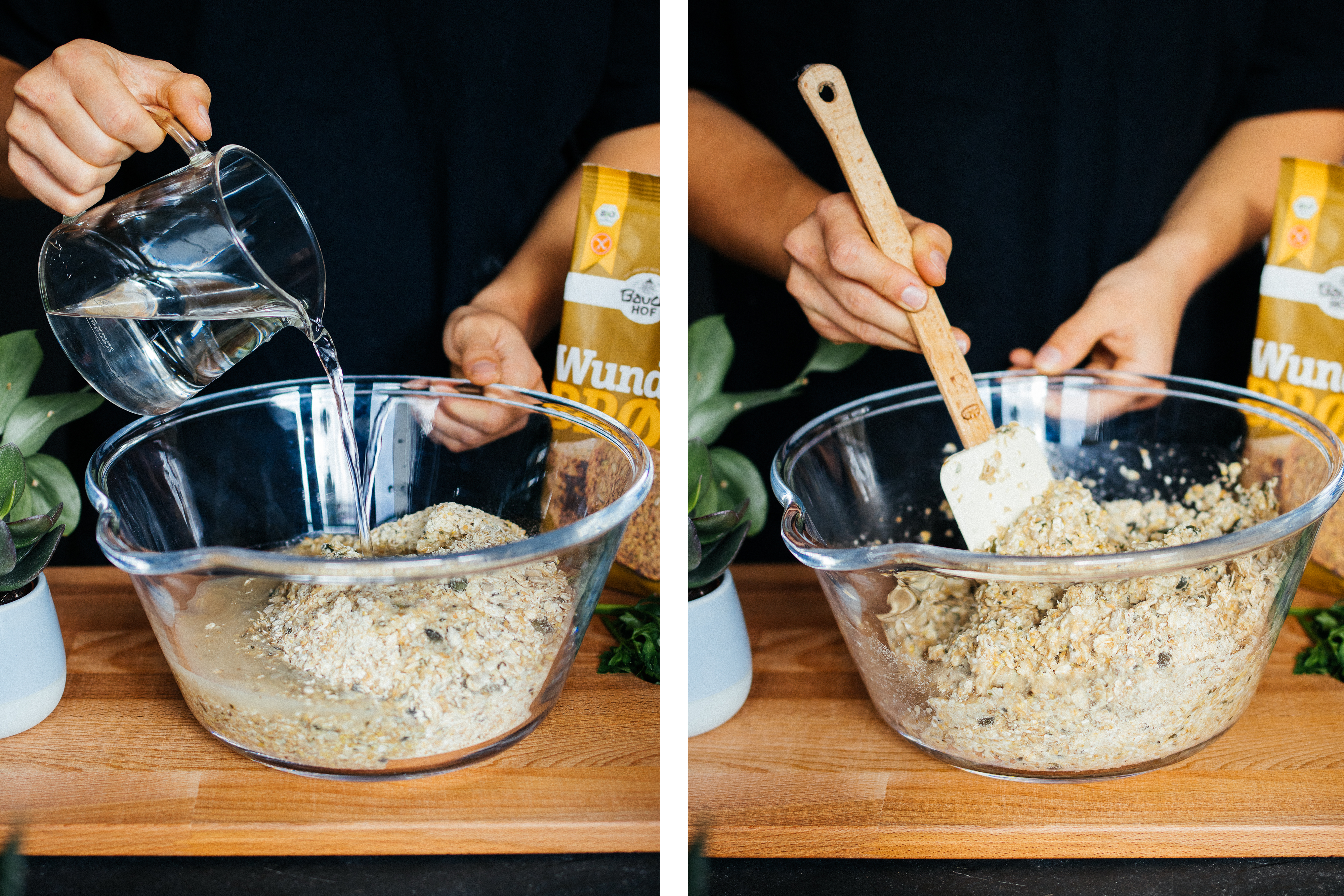 R553 Vegane Leberwurst auf frisch gebackenem Brot